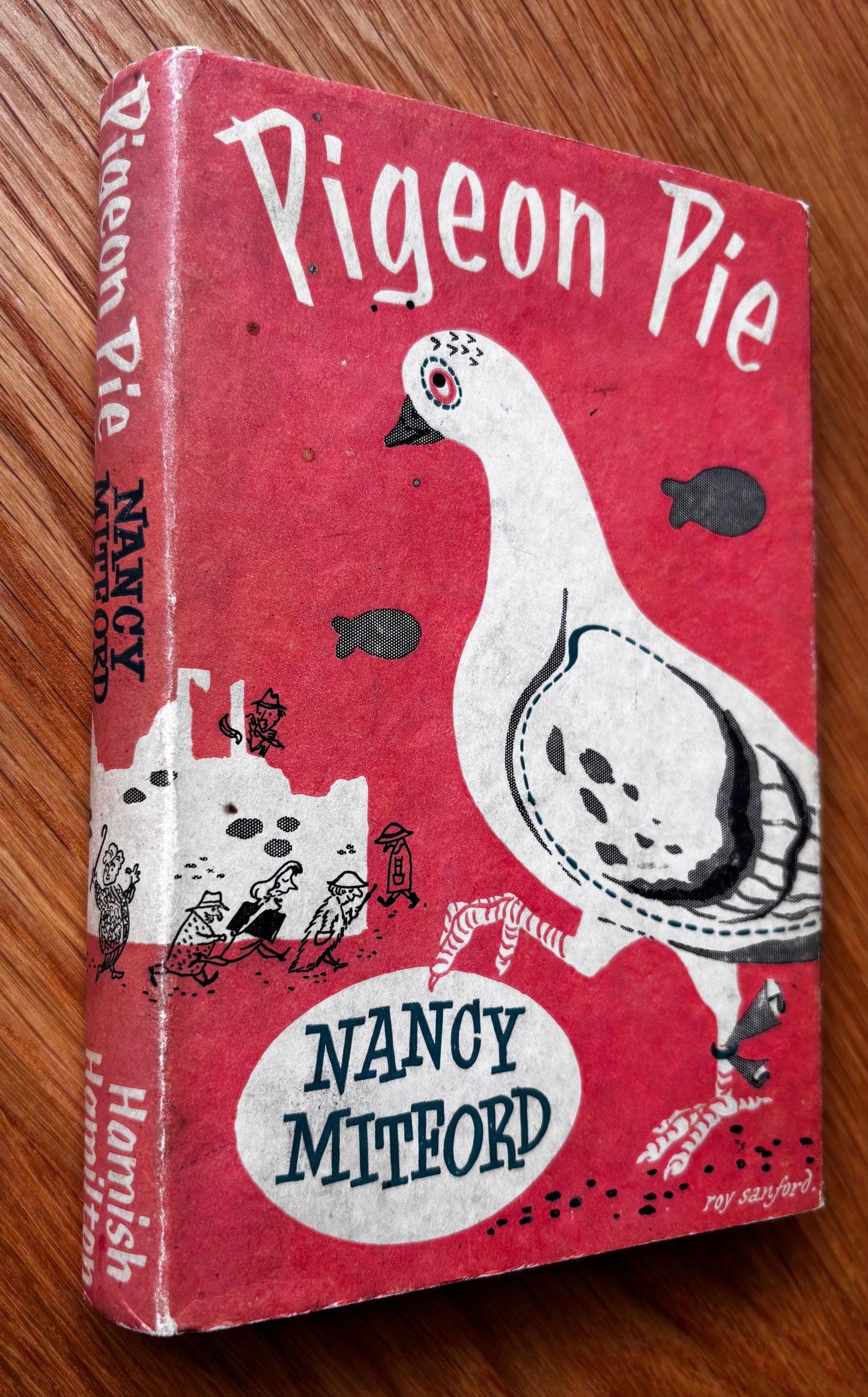 Nancy Mitford PIGEON PIE 1952 DJ 2nd Ed Roy Sanford Hamish Hamilton