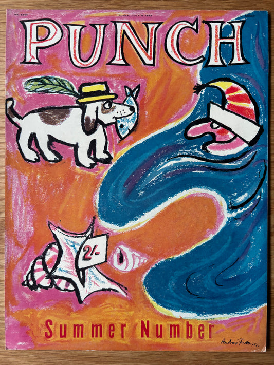Andre Francois COVER ONLY - PUNCH MAGAZINE July 6, 1953