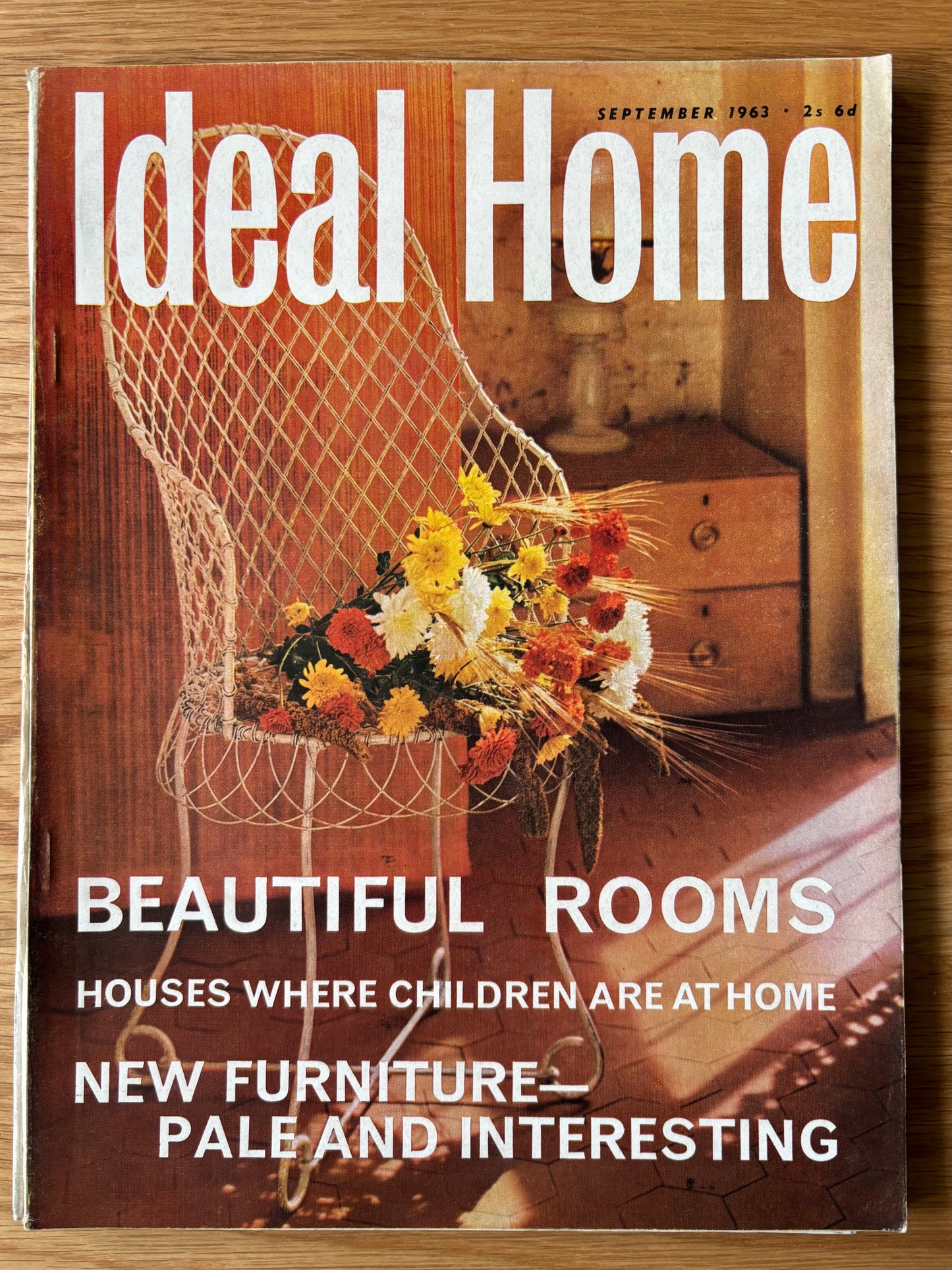 1960’s IDEAL HOME Magazine SEPTEMBER 1963 Illustrated Recipes Ads