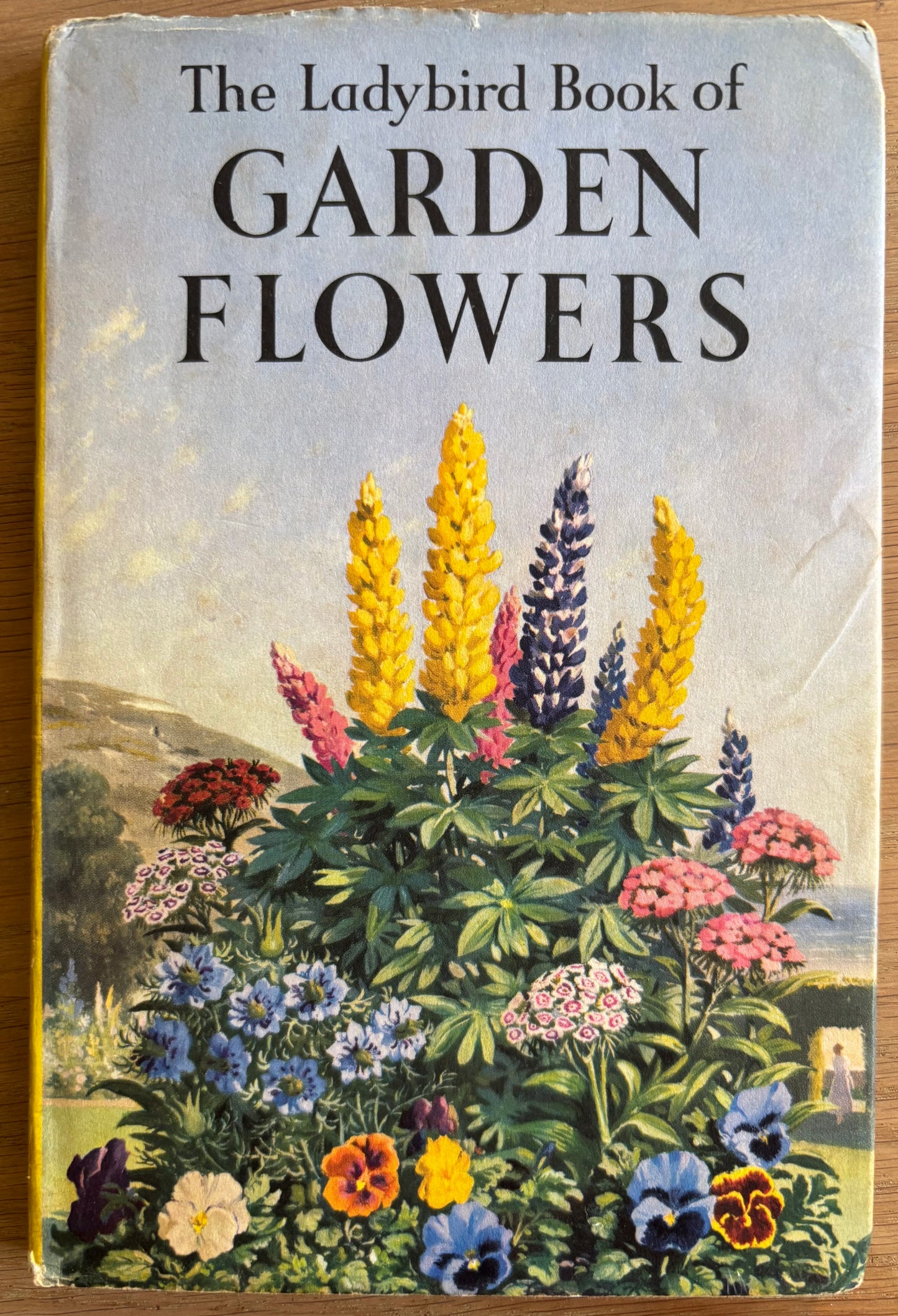 LADYBIRD BOOK OF GARDEN FLOWERS DJ Illustrated John Leigh-Pemberton 1960