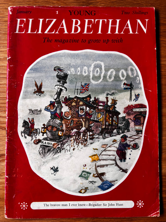 YOUNG ELIZABETHAN Magazine January 1955 Betty Swanwick Barbara Jones