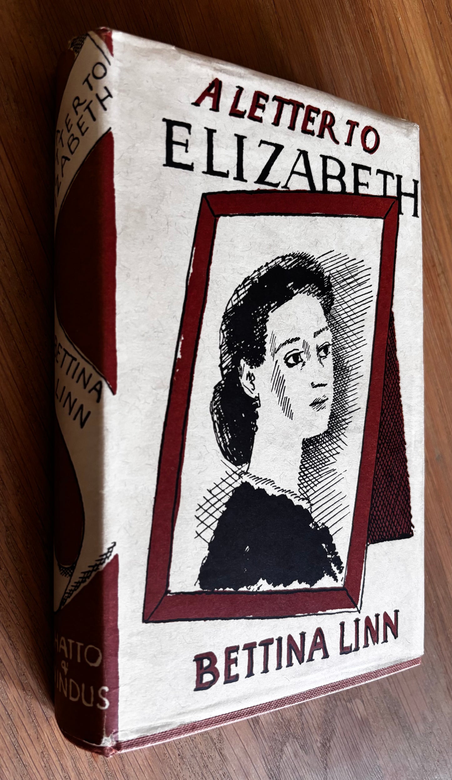 Trekkie Ritchie A LETTER TO ELIZABETH Bettina Linn  1st Ed DJ Chatto & Windus 1958
