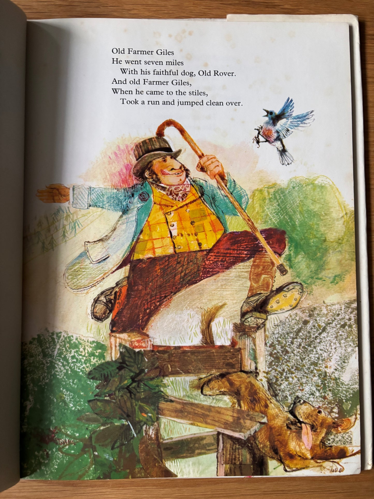 Trevor Stubley MOTHER GOOSE LOST 1st DJ HB 1971 Nicholas Tucker Nursery Rhymes Hamish Hamilton
