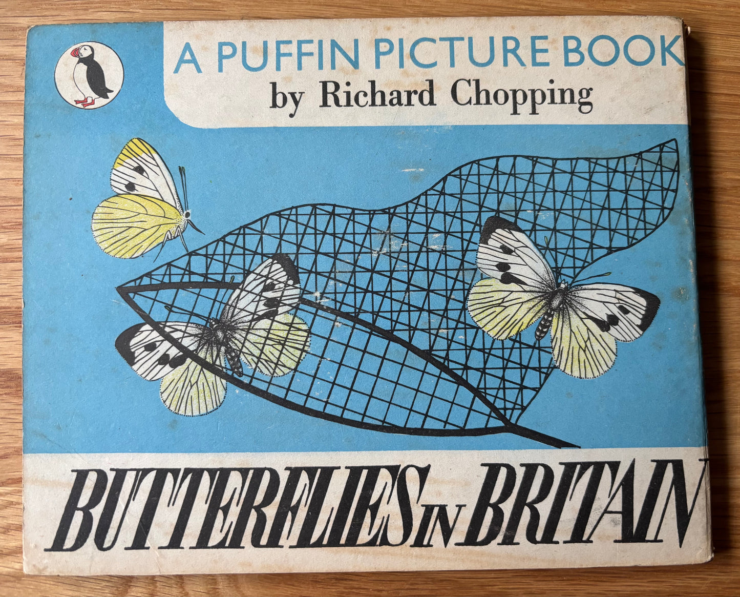 Richard Chopping BUTTERFLIES IN BRITAIN HB Puffin Picture Book ILLUSTRATED NATURE