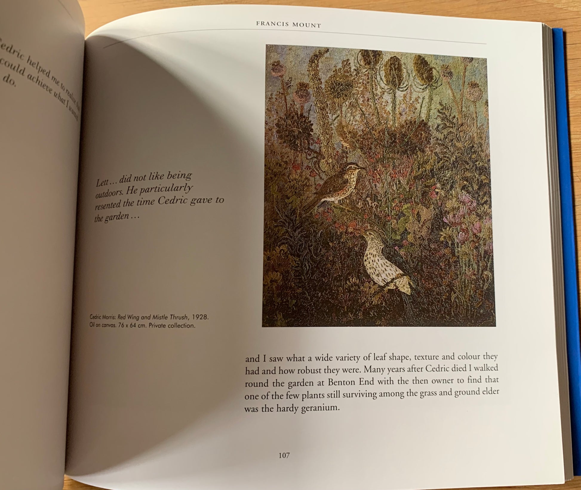 Cedric Morris BENTON END REMEMBERED Lett-Haines EAST ANGLIAN SCHOOL OF PAINTING - transpontinebooks