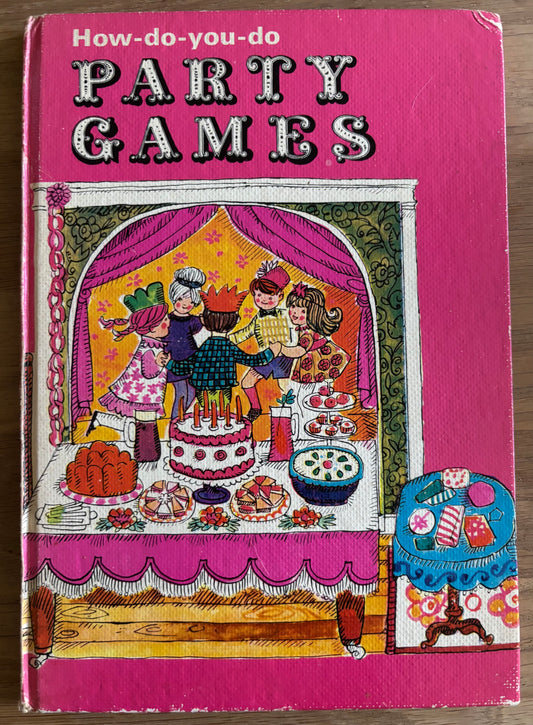 Vintage HOW DO YOU DO PARTY GAMES Audrey Fawley NELSON Illustrated