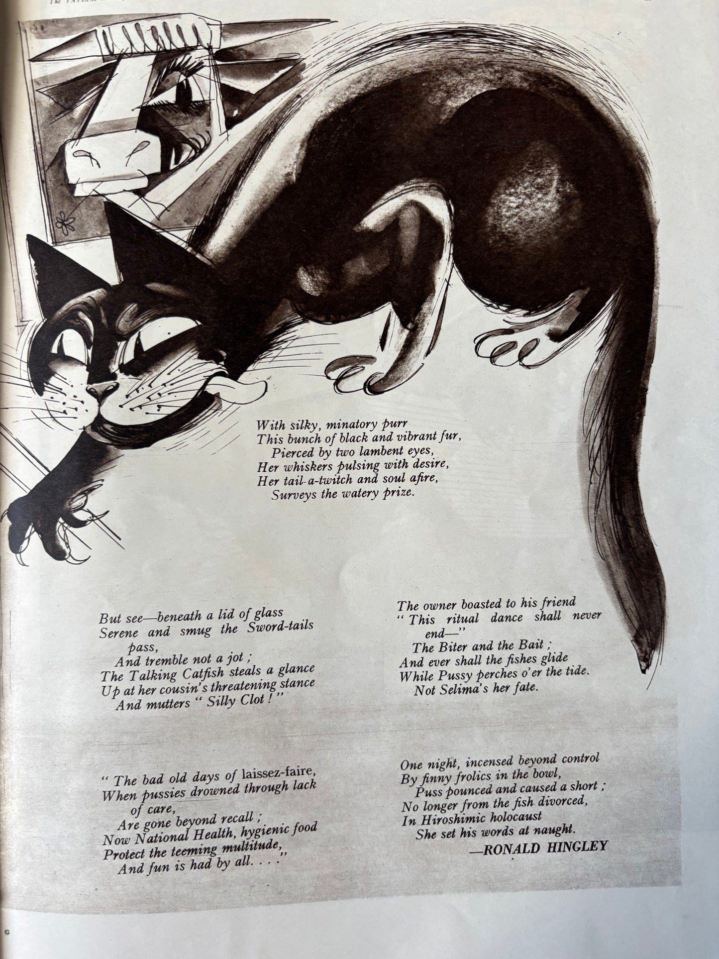 THE TATLER CHRISTMAS NUMBER November 16 1954 MAGAZINE Fred Banbury