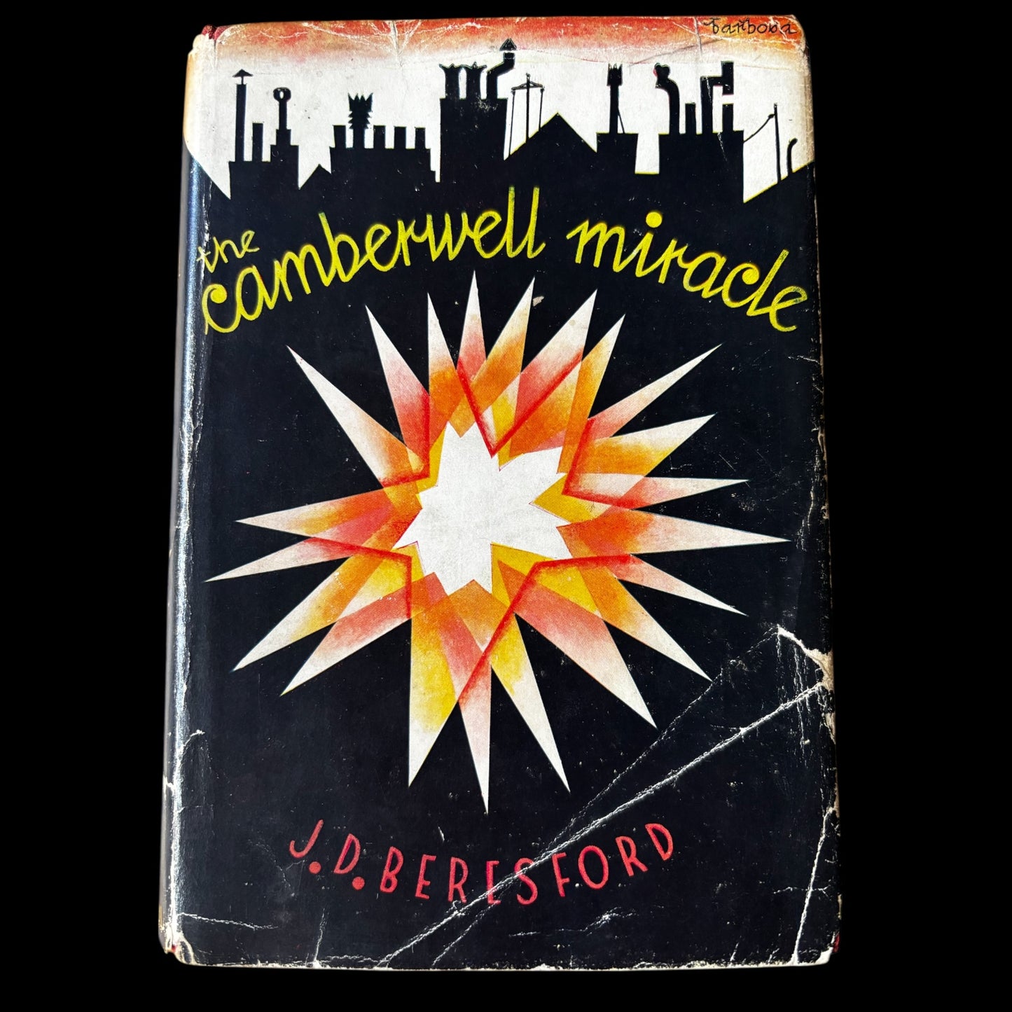 Barbosa THE CAMBERWELL MIRACLE 1934 J D Beresford DJ Heinemann