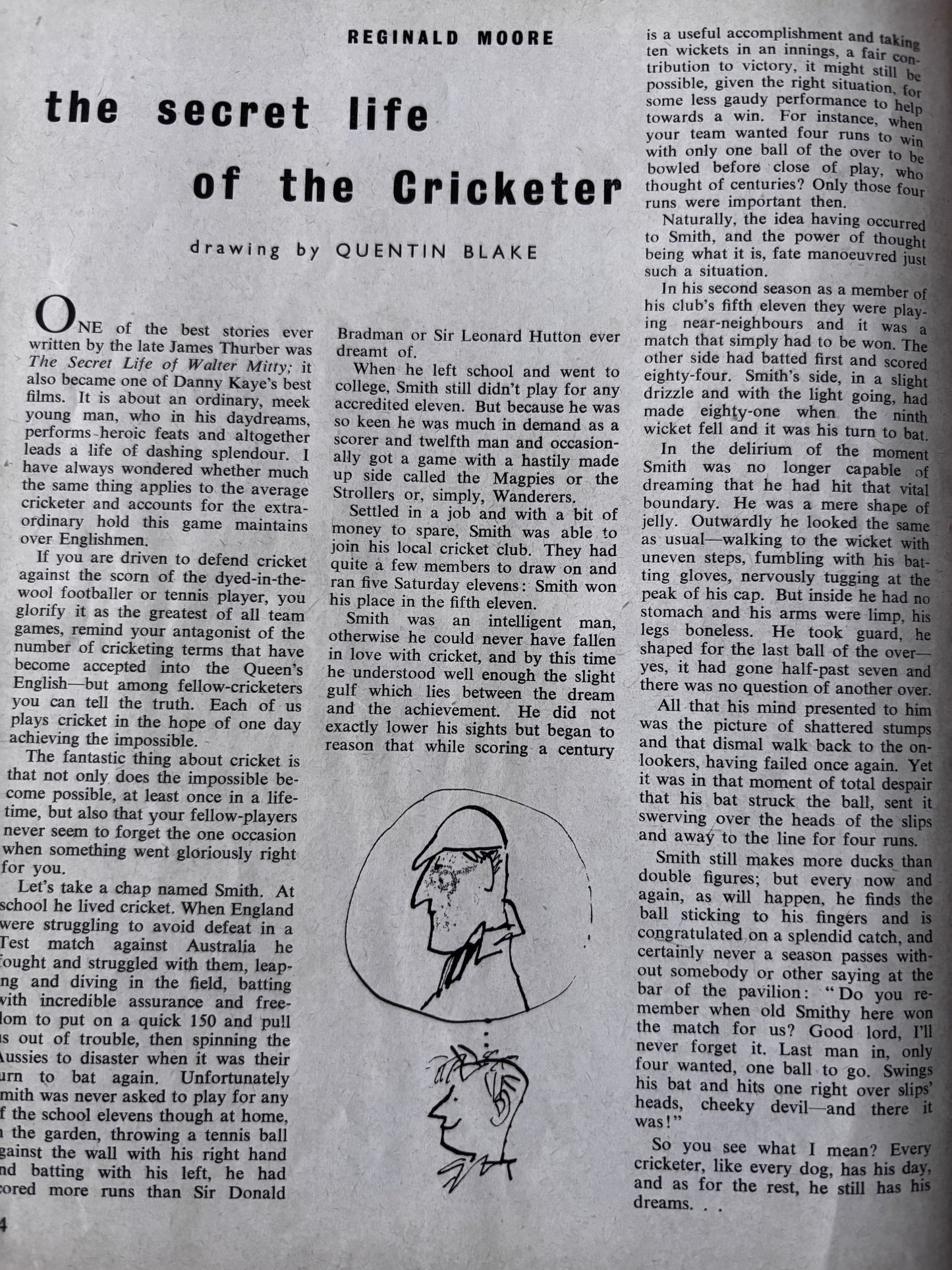 1960's Bill Burnard ELIZABETHAN MAGAZINE July 1962 Adam Rowntree Chichester