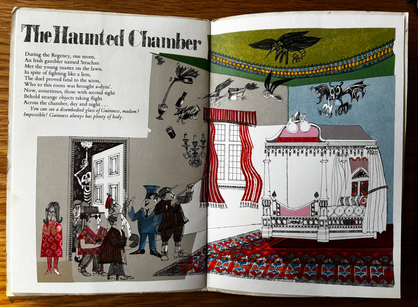 John Vernon Lord A VISIT TO BEDSYDE MANOR GUINNESS 1965 ILLUS BOOKLET