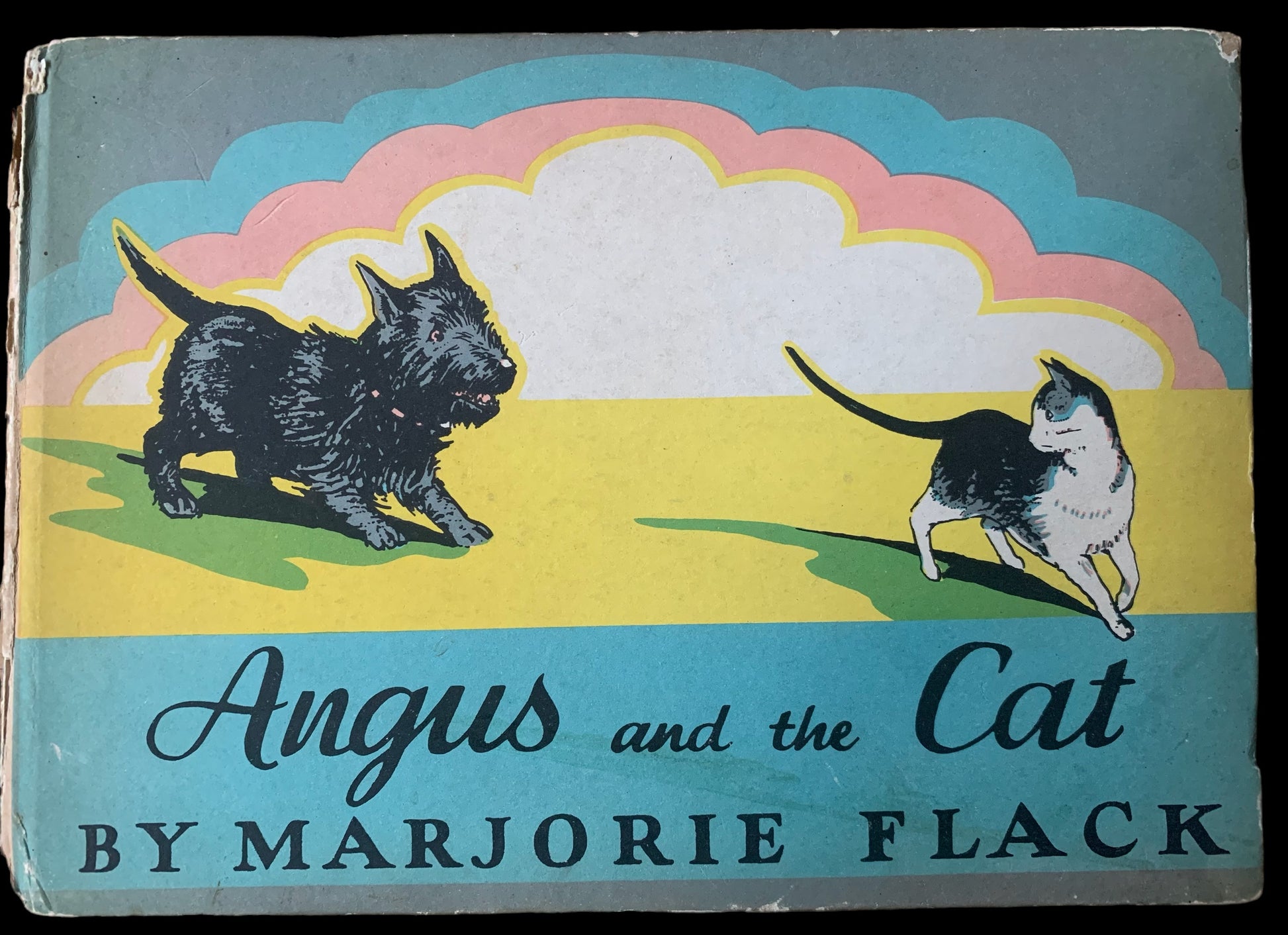 Marjorie Flack ANGUS AND THE CAT 1939 3rd Ed SCOTTIE DOG STORY - transpontinebooks