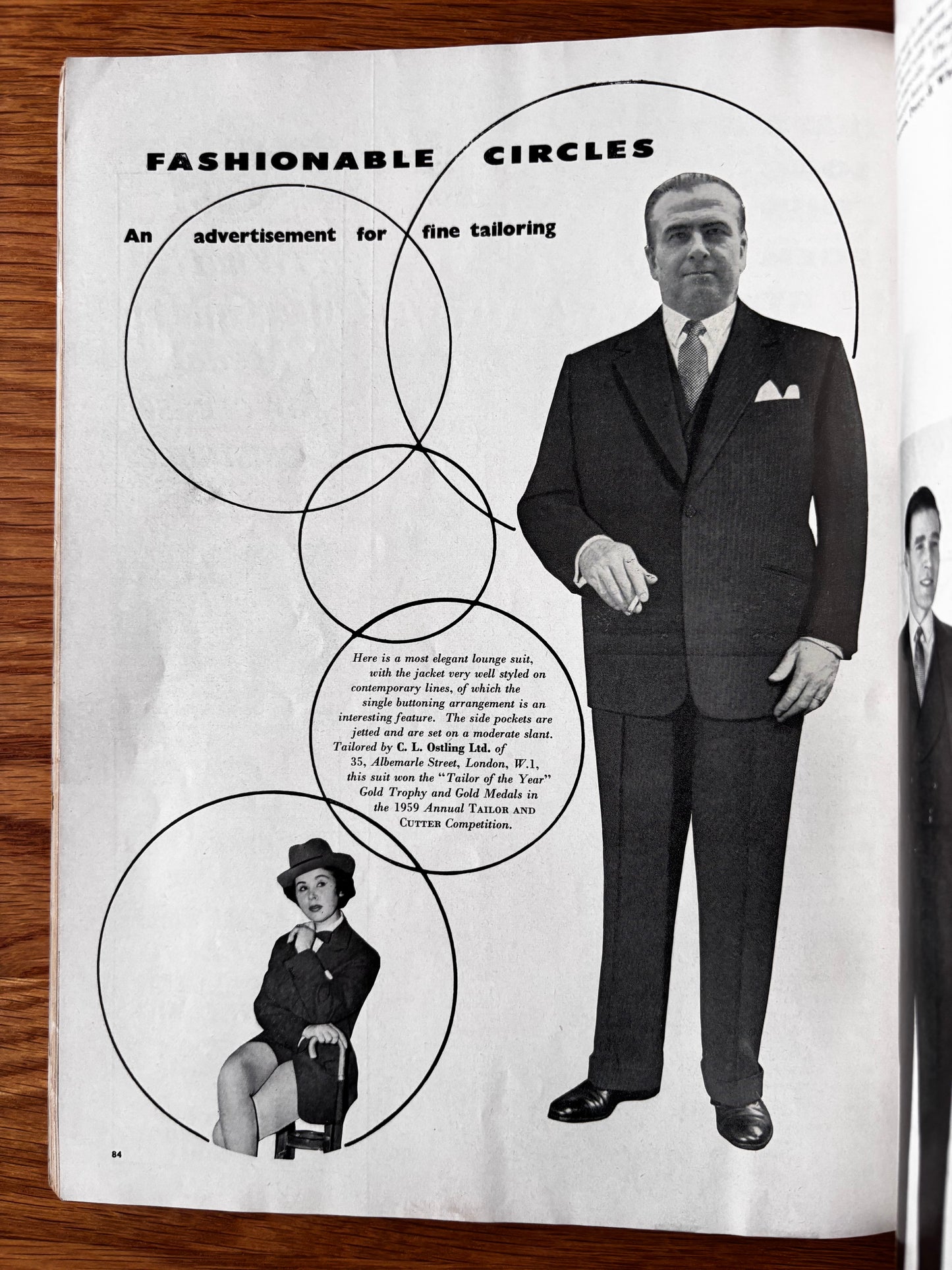 1950’s MAN ABOUT TOWN Magazine Summer 1959 Men’s Style Tailoring VINTAGE