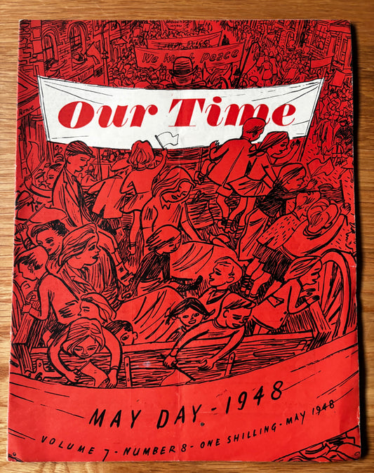 Clifford Rowe OUR TIME Magazine May 1948 Sylvia Townsend Warner Day