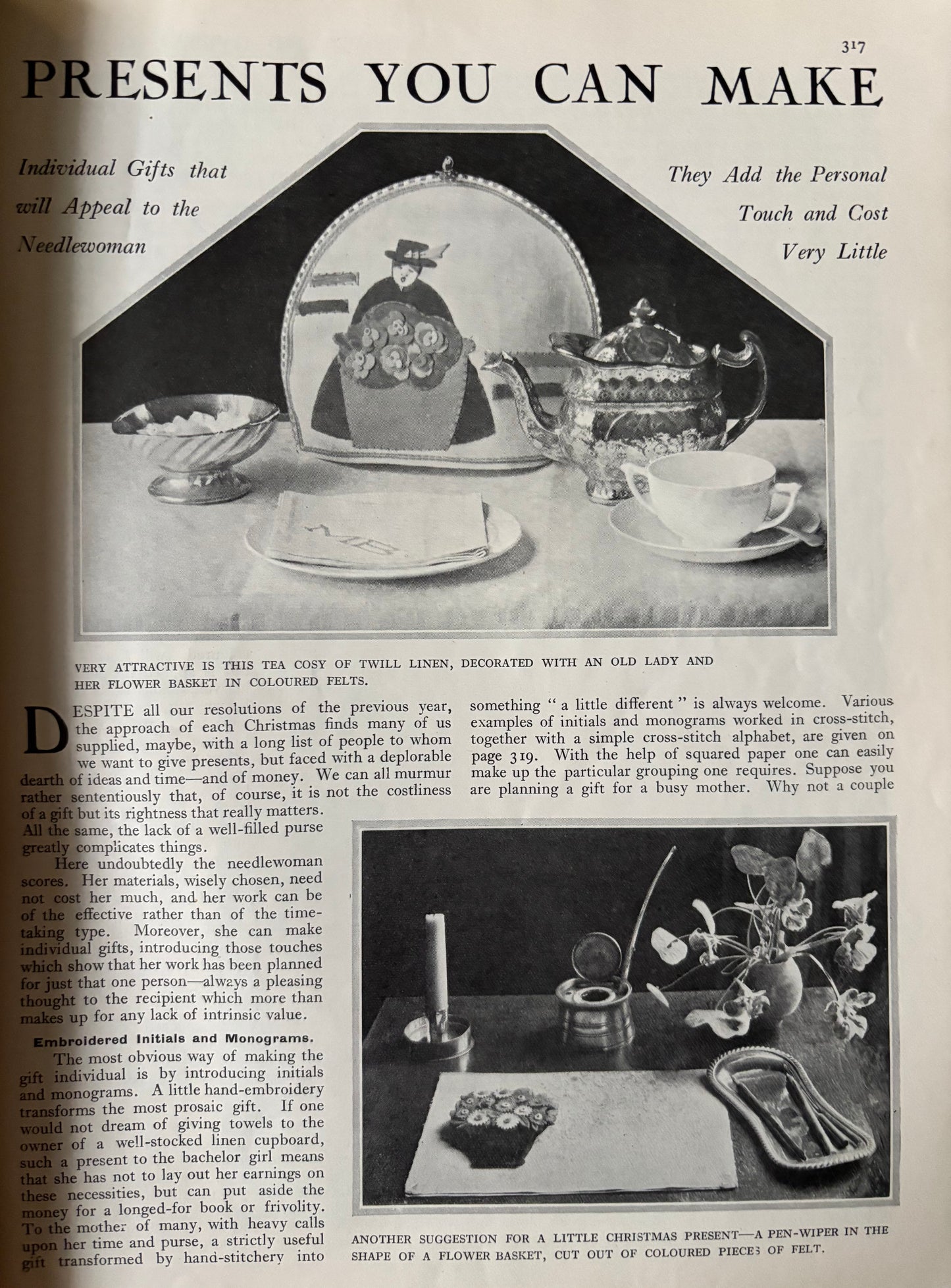 1930’s HOMES AND GARDENS Magazine December 1931 Illustrated ADVERTS