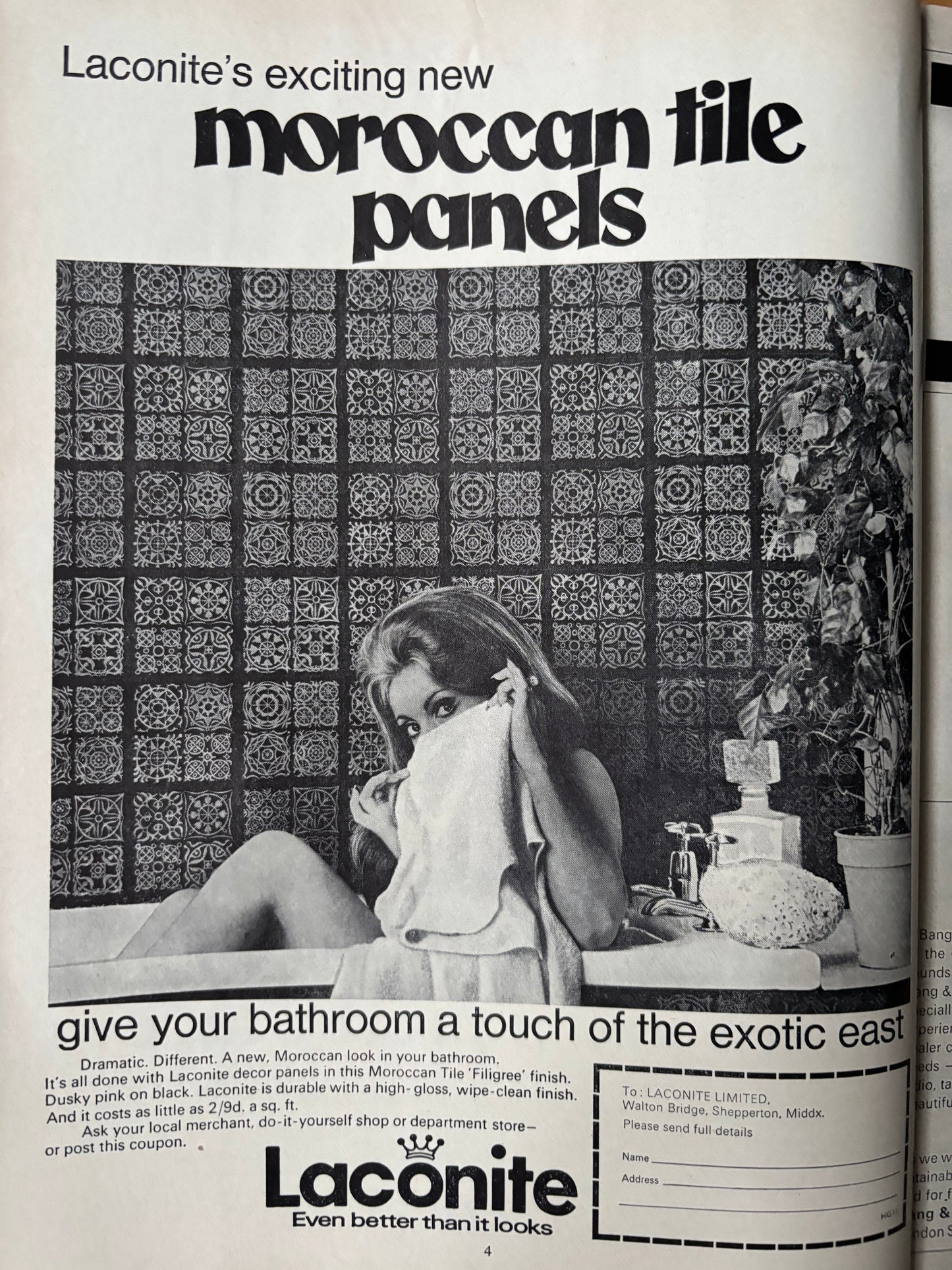 HOMES AND GARDENS Magazine November 1969 Illustrated ADVERTS Michael Johnson RECIPES