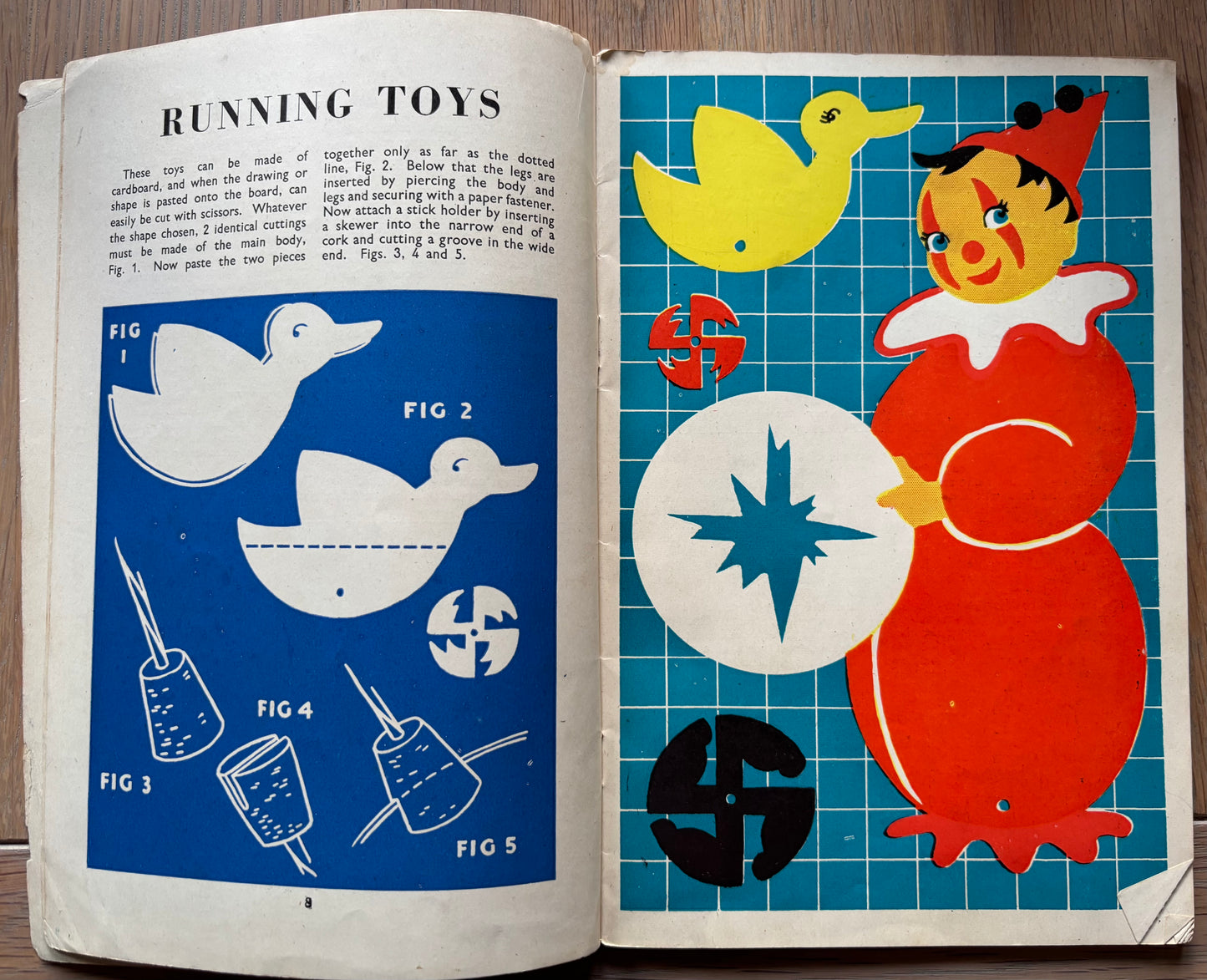 1950 ART AND CRAFT Patterns MAGAZINE CHILD EDUCATION May Design