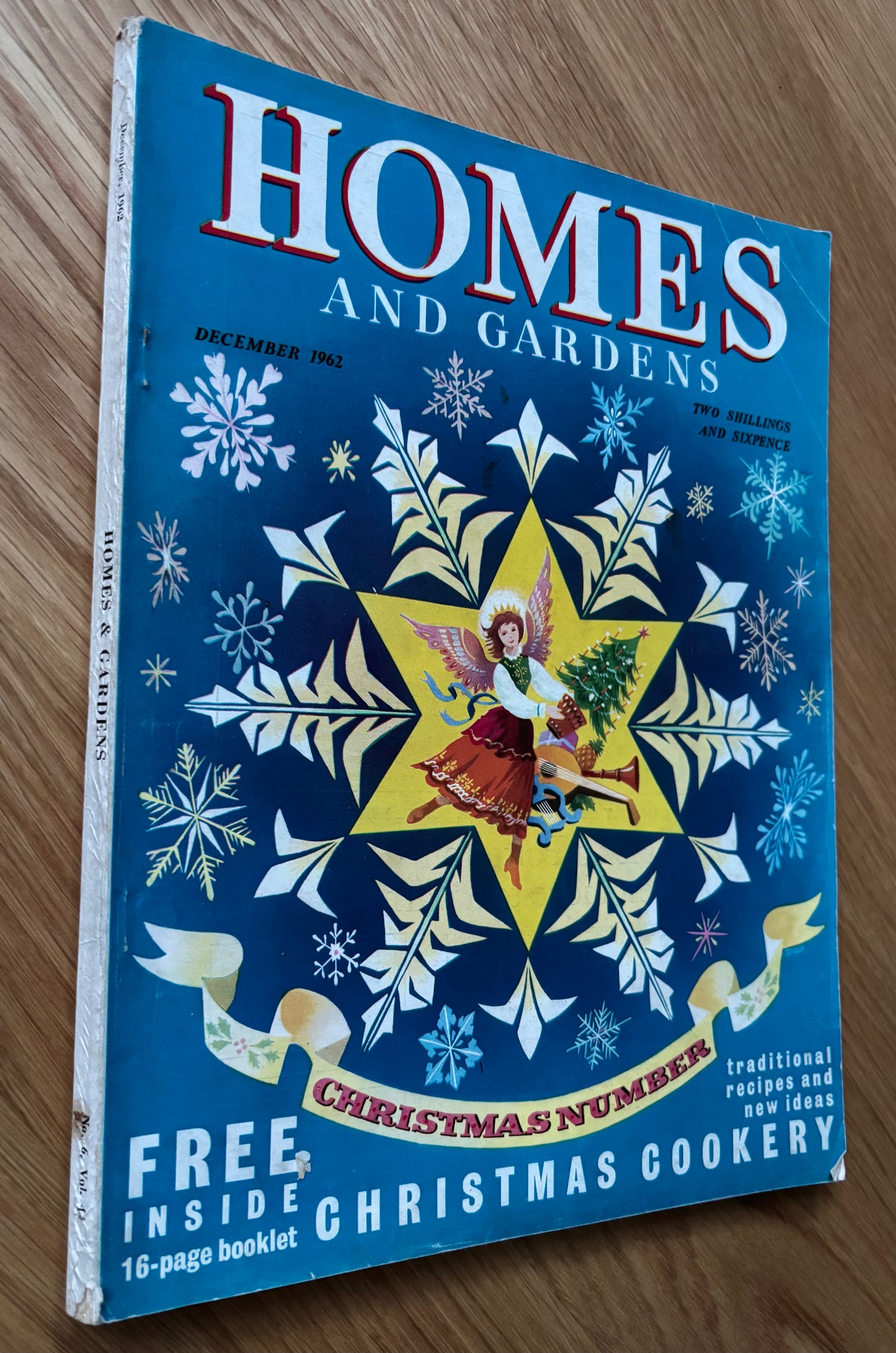 Val Biro HOMES AND GARDENS CHRISTMAS Magazine December 1962 ILLUSTRATED