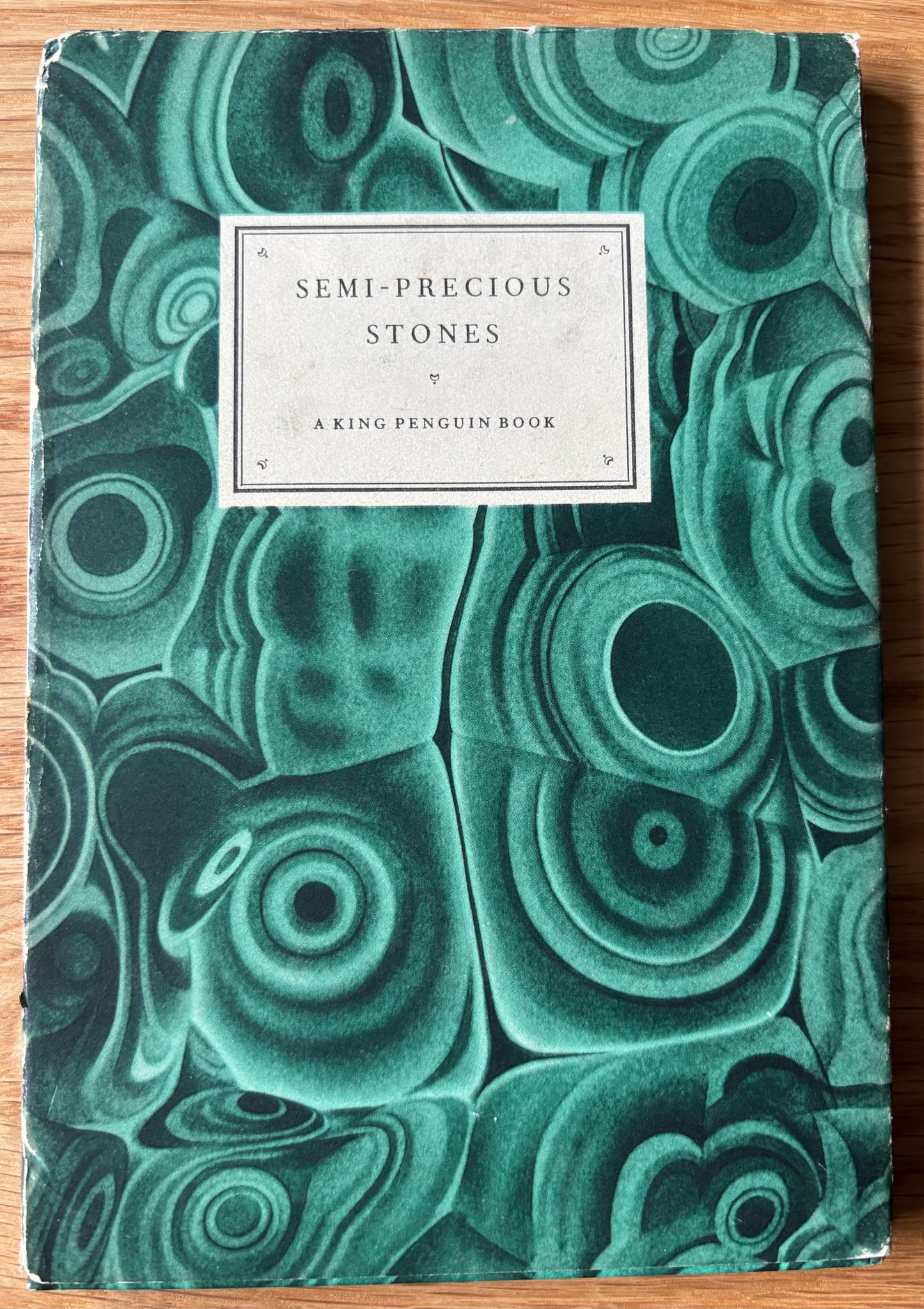 Arthur Smith SEMI PRECIOUS STONES King Penguin Book DJ 1952 ART DESIGN N Wooster