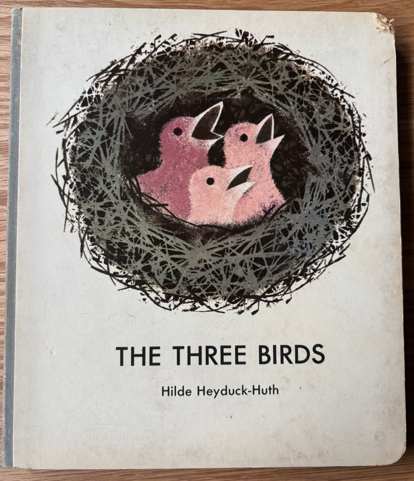Hilde Heyduck-Huth THE THREE BIRDS Board Book 1969 1st Ed Thus Burke Publishing
