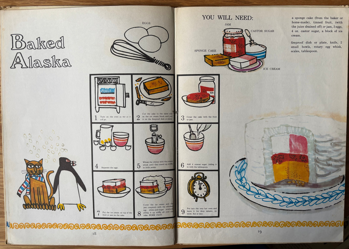 Ursula Sedgwick MY LEARN TO COOK Book Hamyln 8th Imp 1973 Martin Mayhew