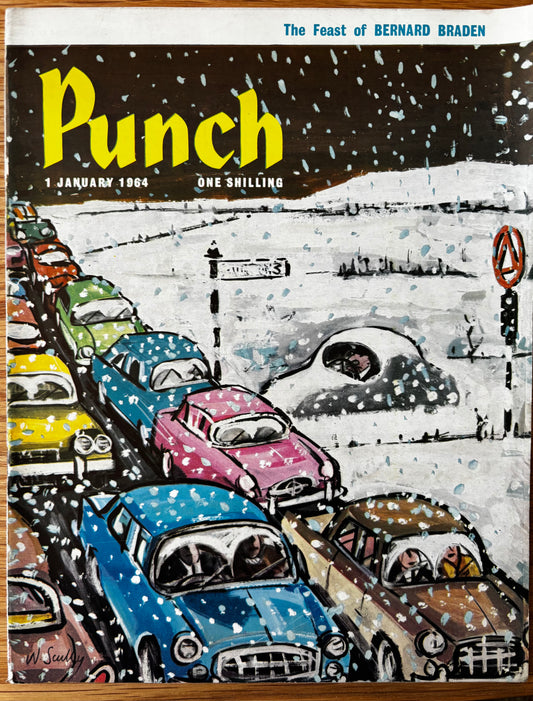 Scully PUNCH MAGAZINE January 1 1964 DRIVING IN SNOW