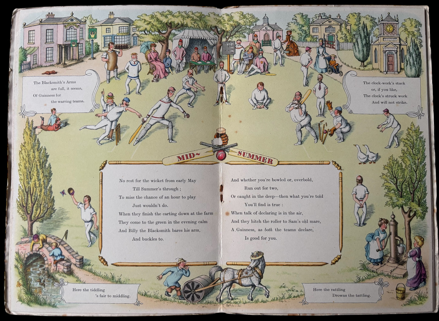 GUINNESS SPORTFOLIO Antony Grove Raines 1950 ILLUSTRATED BOOKLET