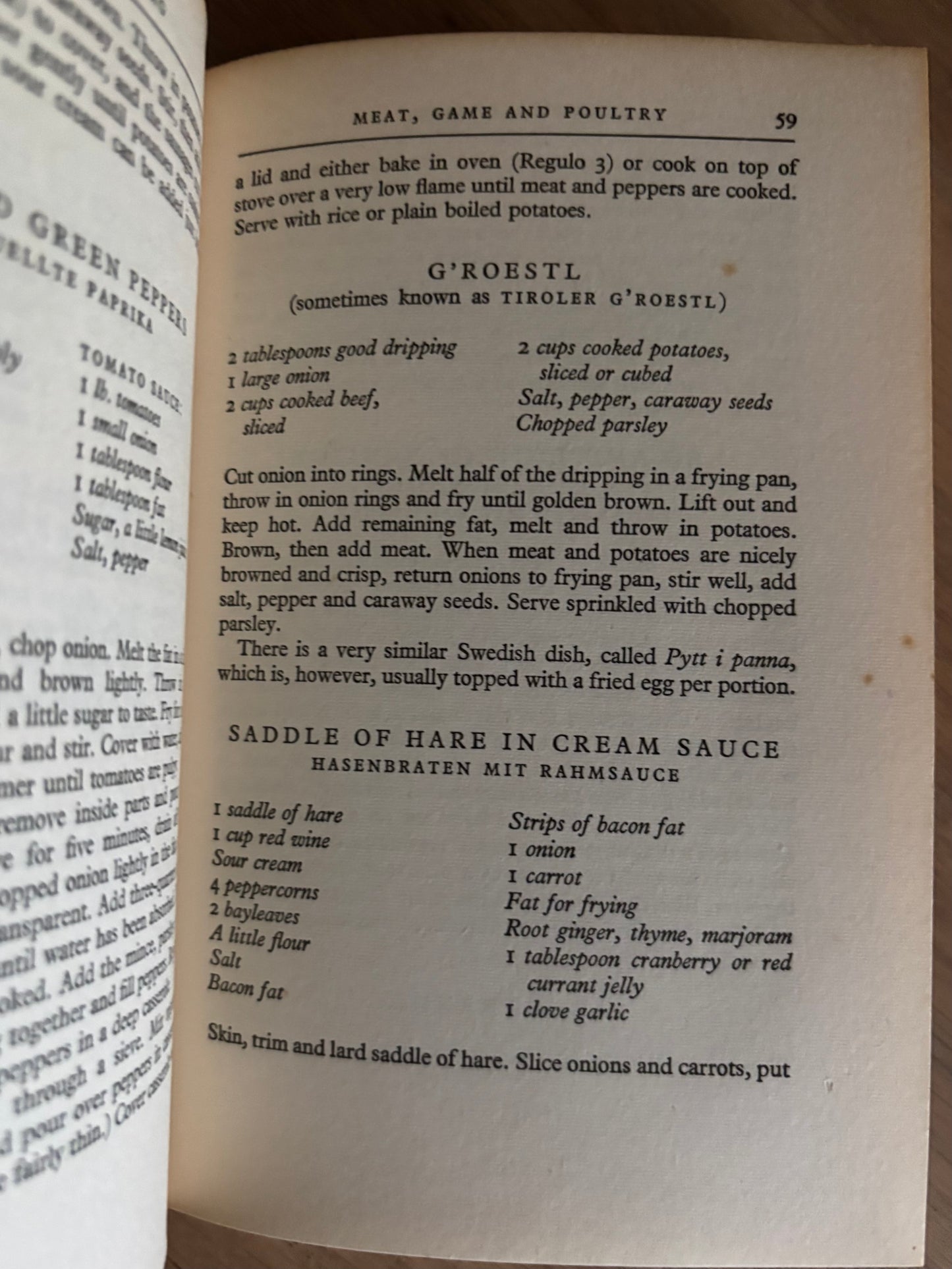 AUSTRIAN COOKING Gretel Beer 2nd Imp DJ 1956 Andre Deutsch COOKERY BOOK Sheila Dunn