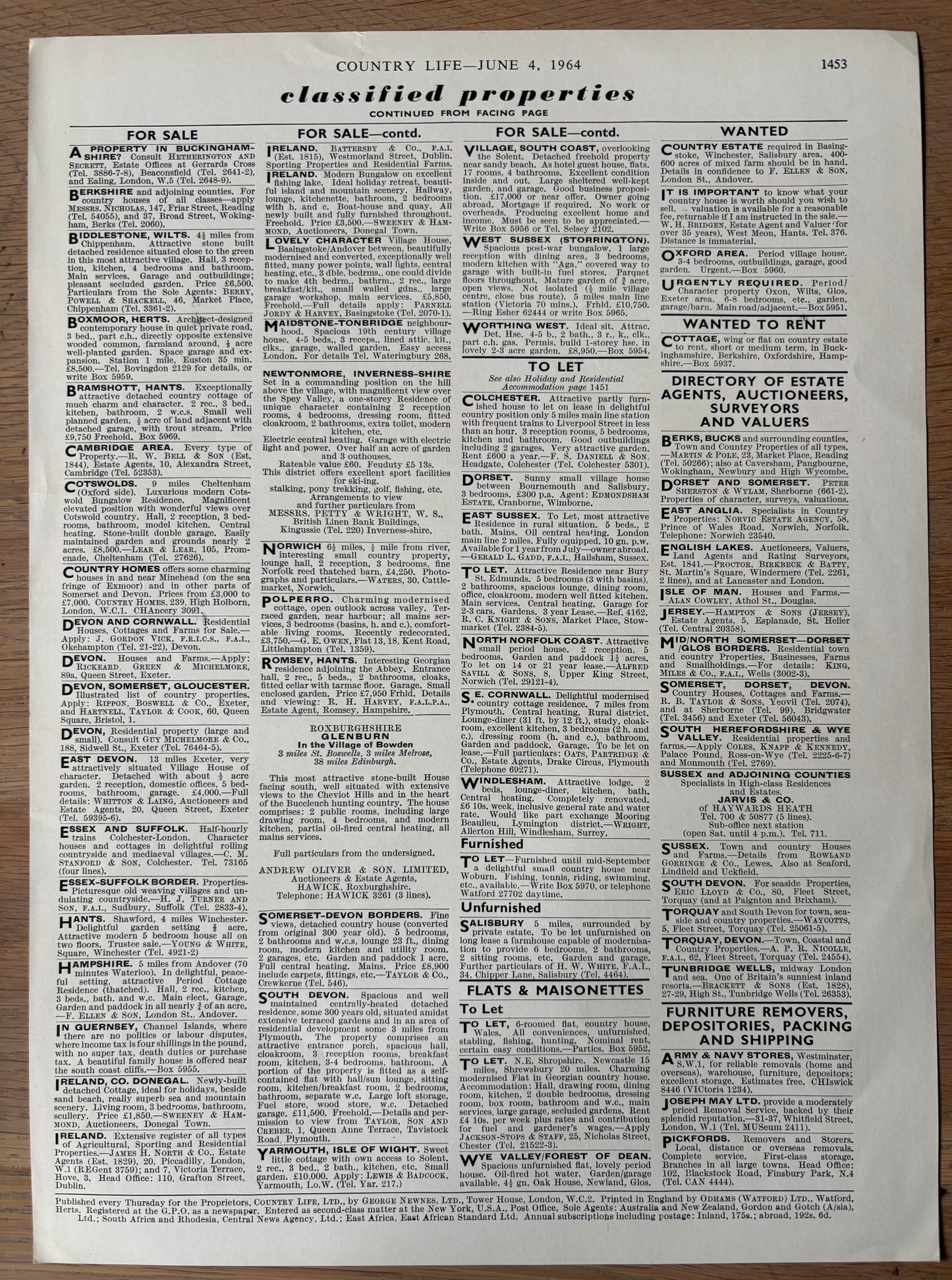 Barry Fantoni KINGDOM OF MOURNE June 1964 BP ADVERT Stanley Archer