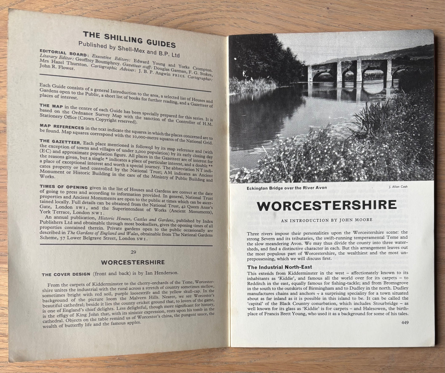 Ian Henderson WORCESTERSHIRE SHELL SHILLING GUIDE 1964 Illustrated