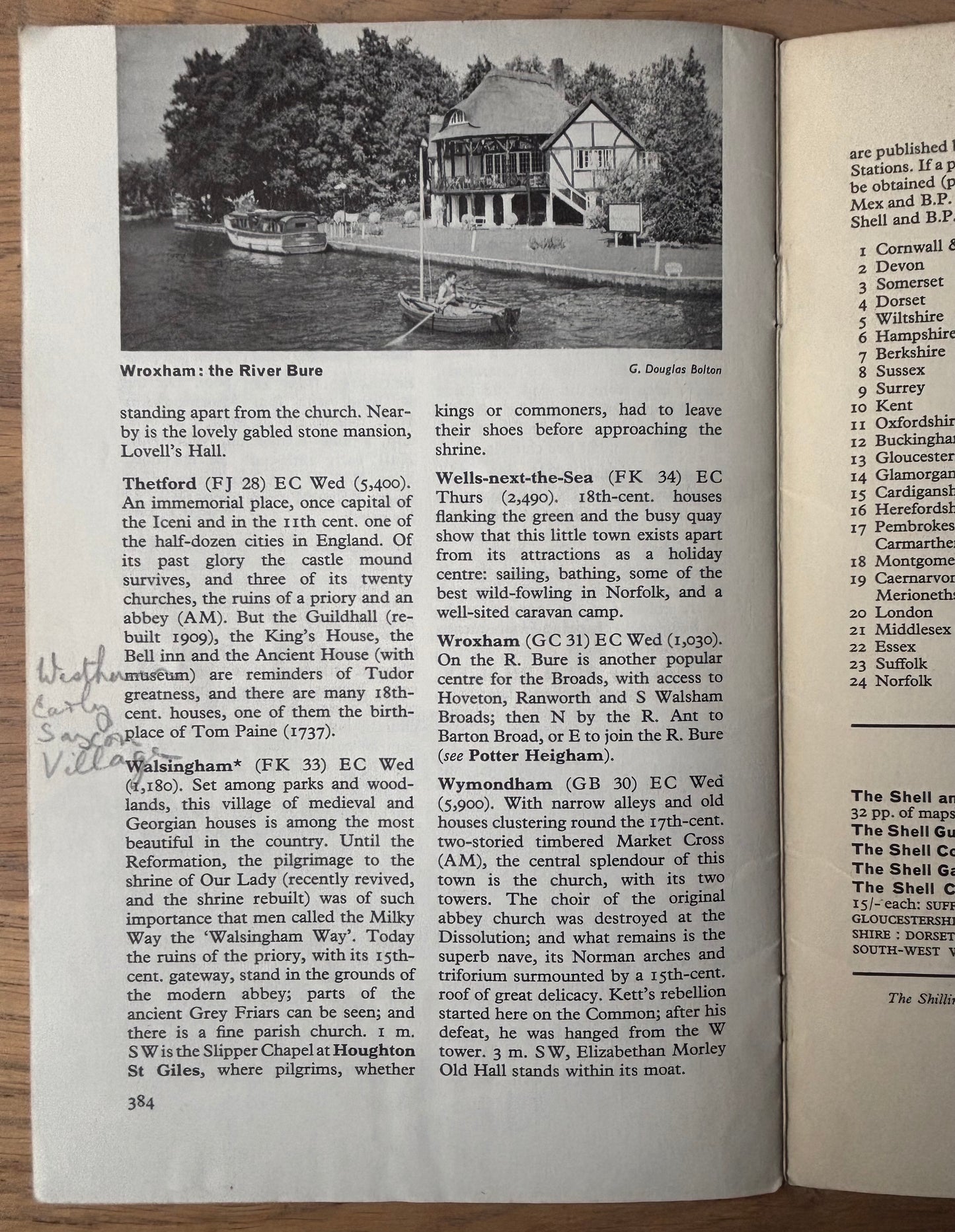 John Aldridge NORFOLK SHELL SHILLING GUIDE 1964 Illustrated