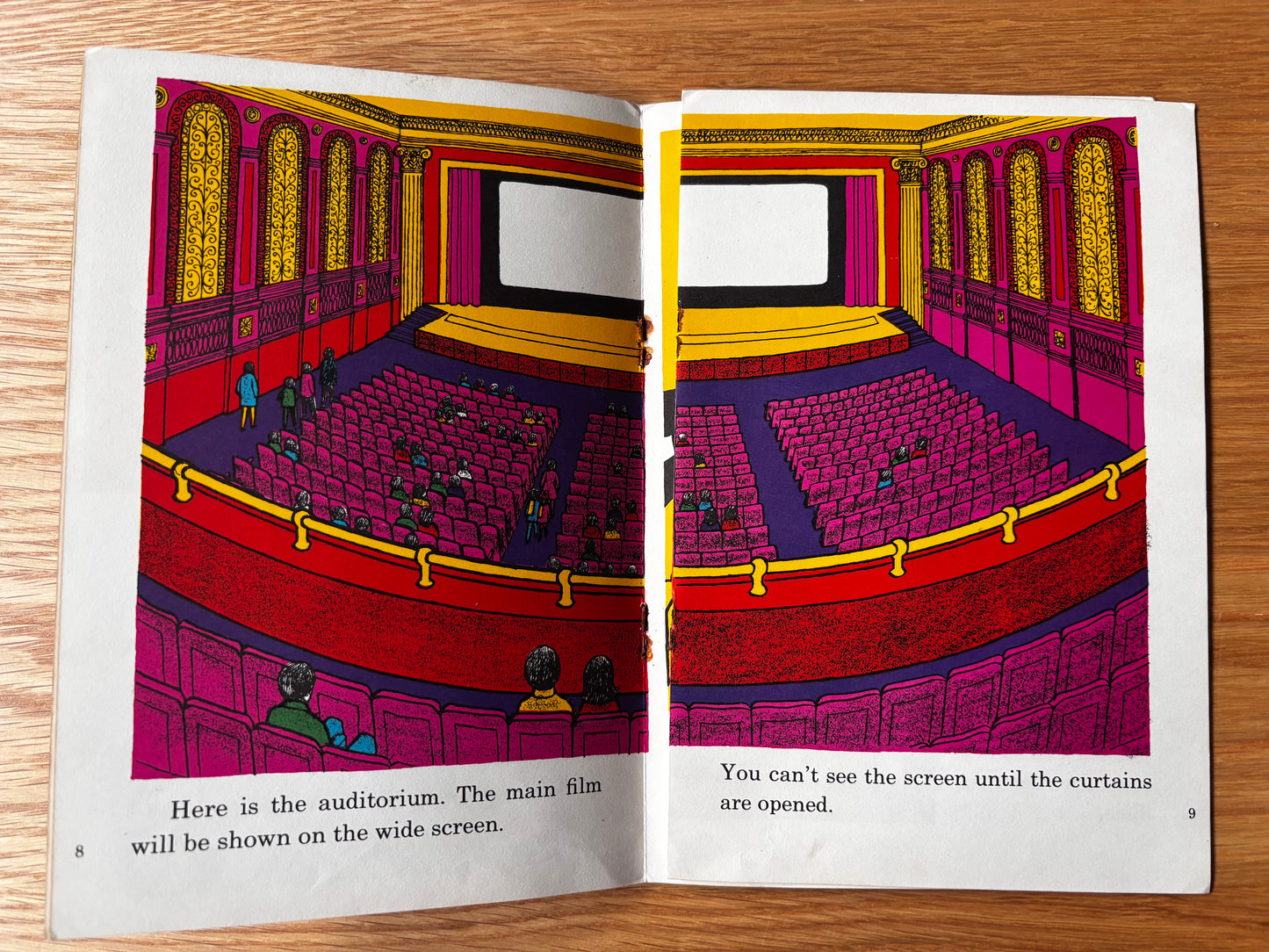 Jill McDonald CINEMA Matter Of Fact METHUEN Norman Geddes Reading Book