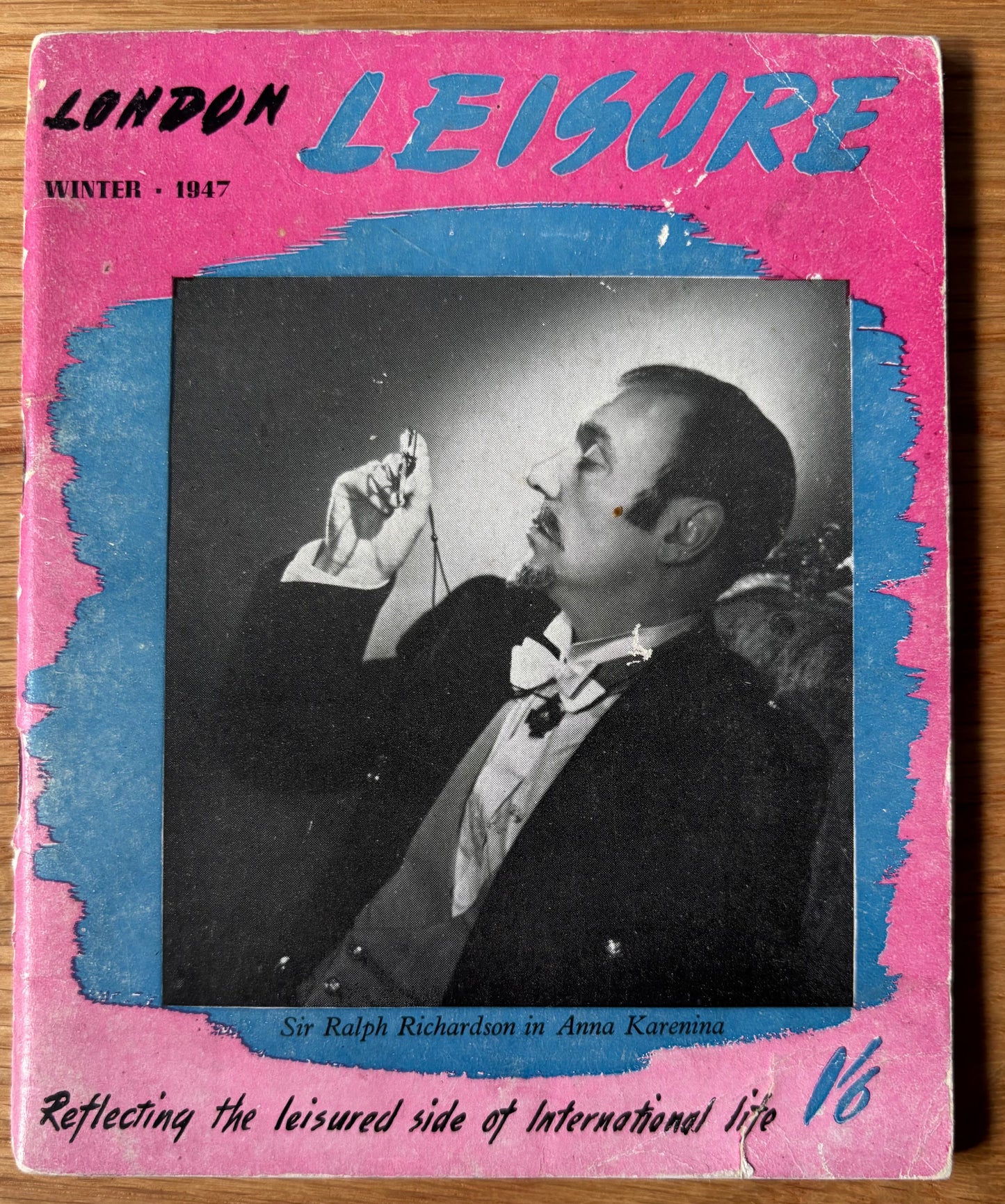 LONDON LEISURE Magazine Winter 1947 Listings Theatre Film