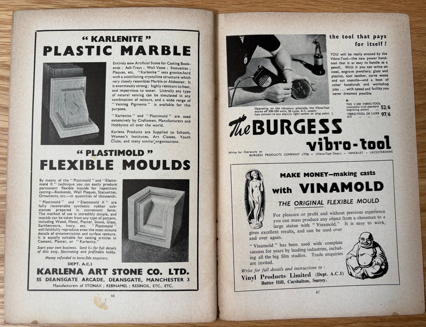 ART AND CRAFT MAGAZINE 1951 Special Christmas Number CHILD EDUCATION