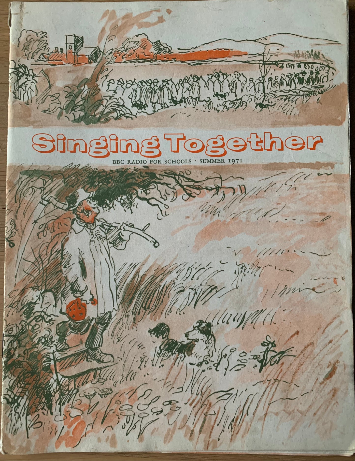 Richard Kennedy SINGING TOGETHER 1971 BBC Radio For Schools - transpontinebooks