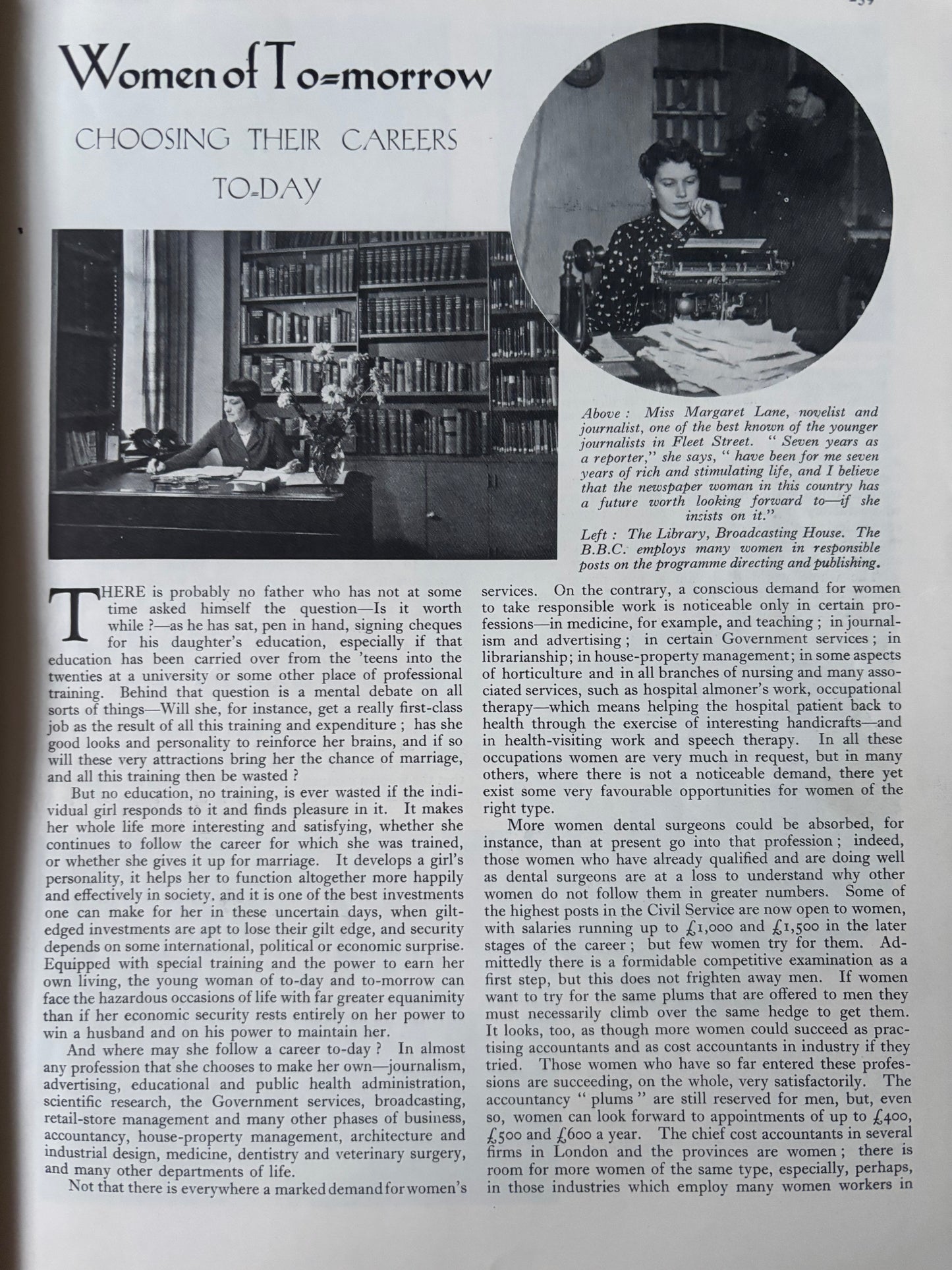 1930’s HOMES AND GARDENS Magazine December 1936 Illustrated ADVERTS