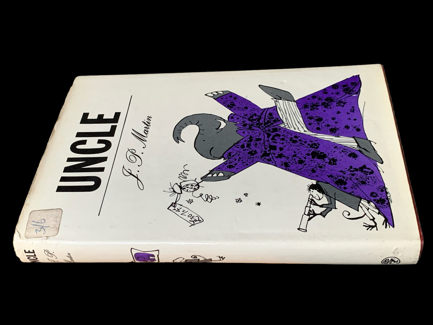 J P Martin UNCLE 1st Ed DJ 1964 Quentin Blake Illustrated JONATHAN CAPE - transpontinebooks