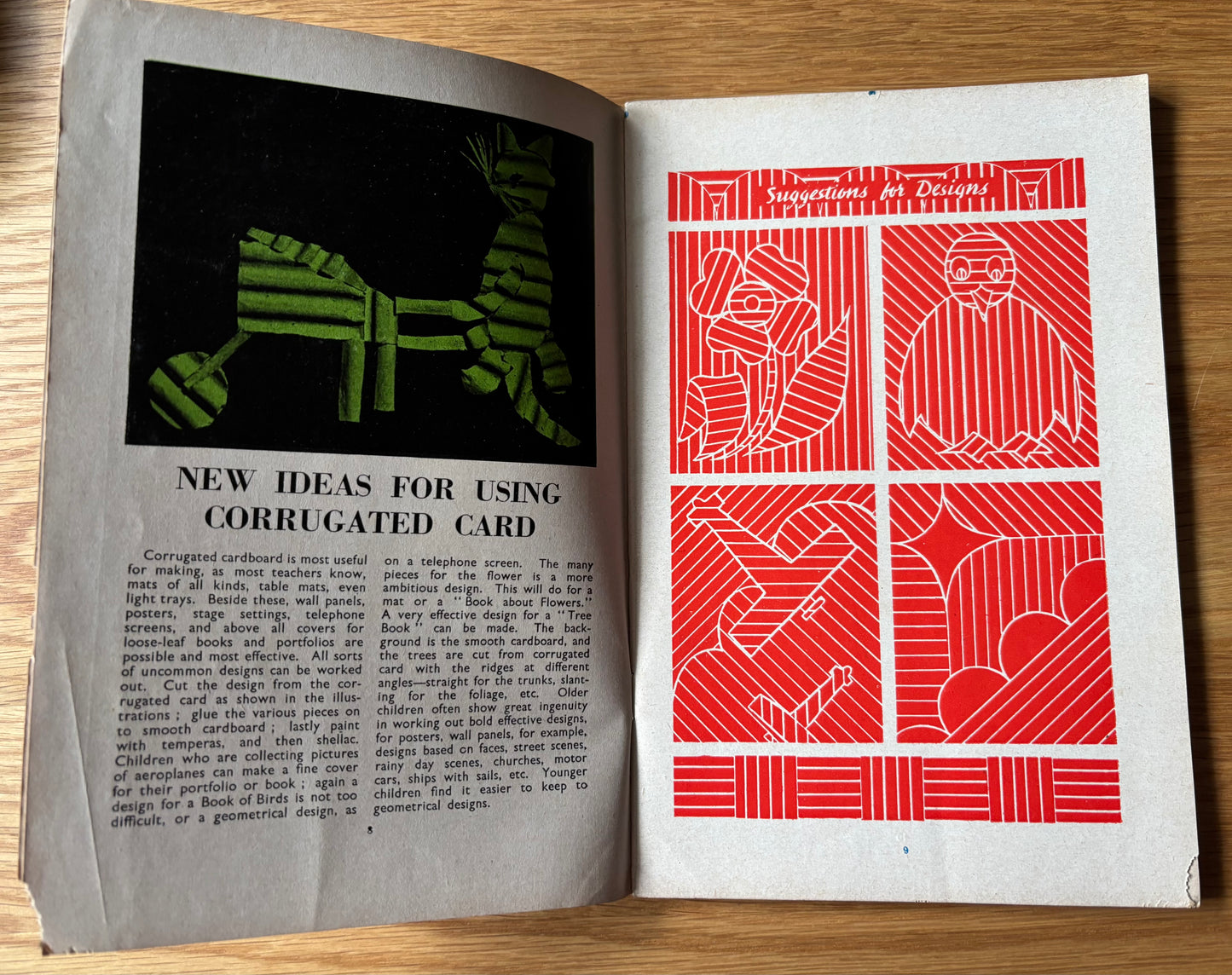 1952 ART AND CRAFT MAGAZINE Easter Spring CHILD EDUCATION March
