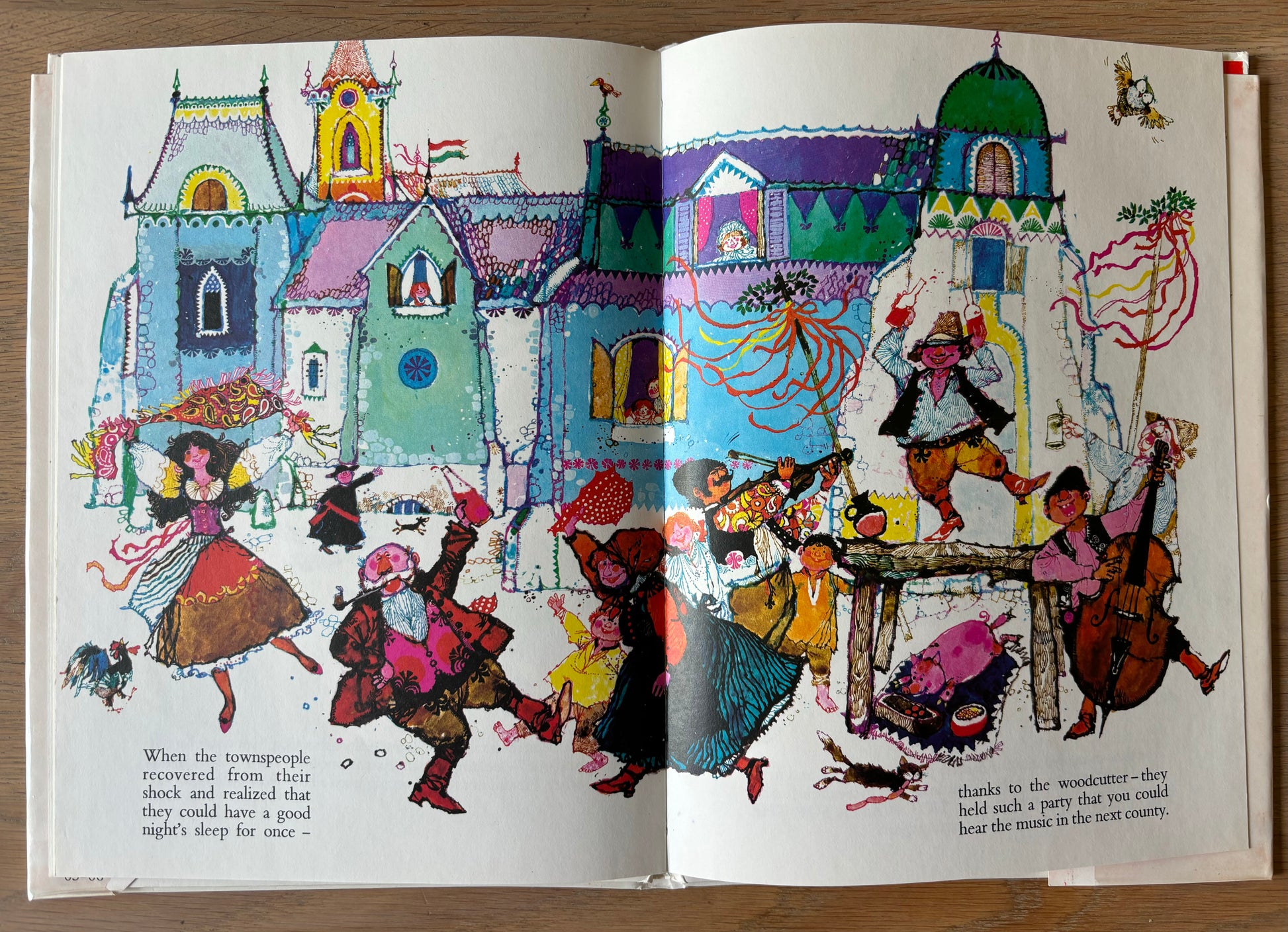 Victor Ambrus HOT WATER FOR BORIS 1972 1st Ed OUP HB Illustrated FAIRY TALE - transpontinebooks