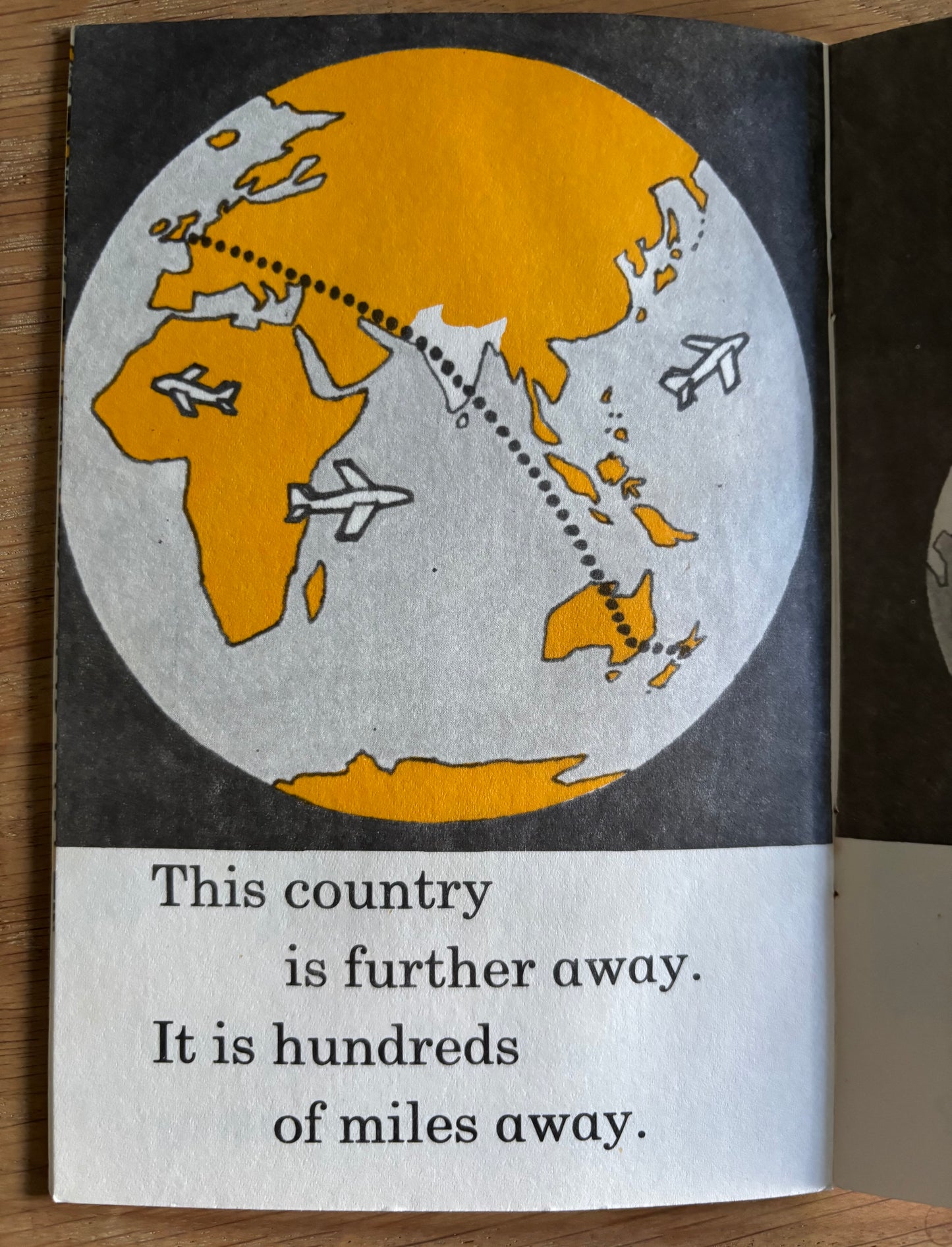 Jill McDonald FURTHER AND FURTHER 1968 METHUEN Beverley Randell Story Caption Book