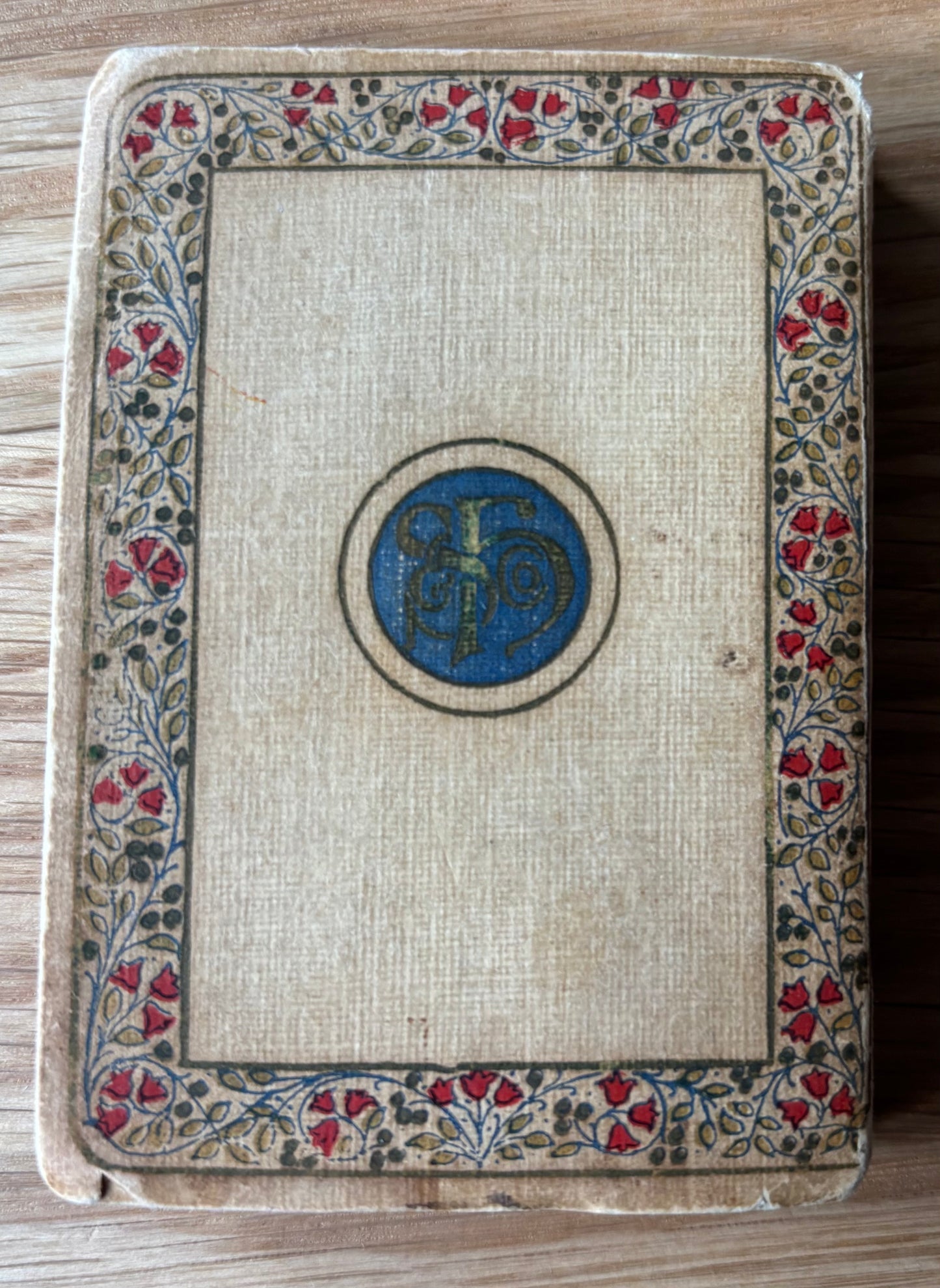 Miniature A CHRISTMAS CAROL Ghost Story CHARLES DICKENS Peacock Art Nouveau Siegle Hill
