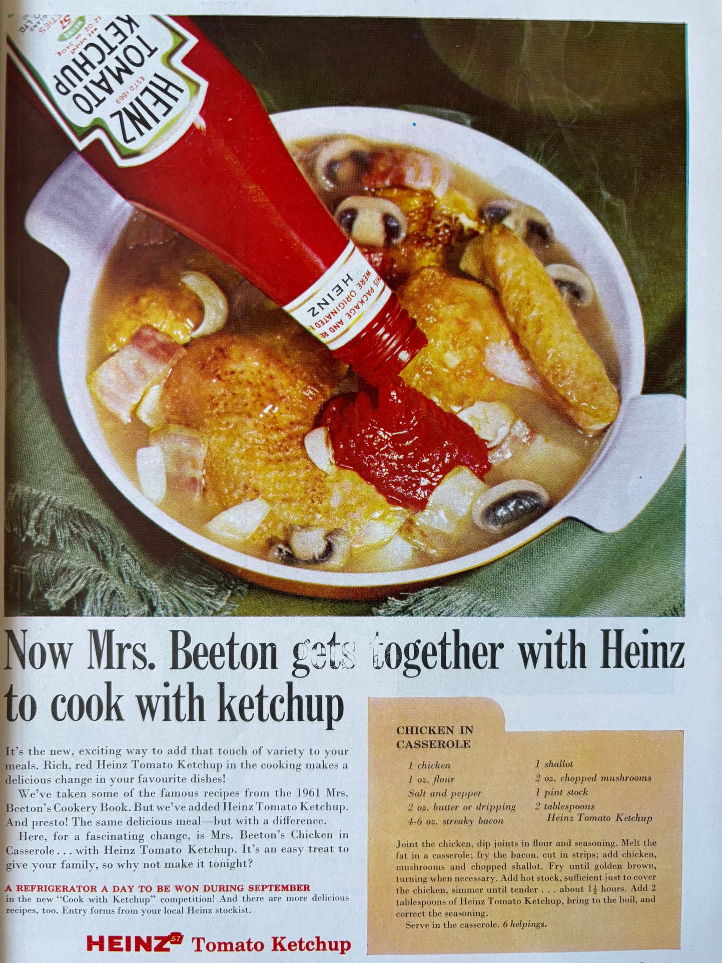 GOOD HOUSEKEEPING Magazine SEPTEMBER 1962 Illustrated SWEDISH CLOTHES Recipes Ads