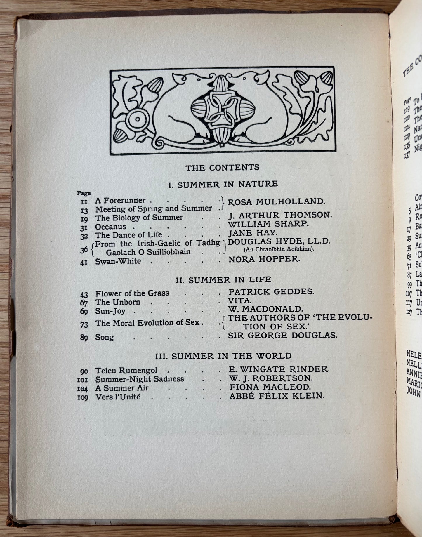 SCOTTISH ARTS & CRAFTS John Duncan CELTIC REVIVAL Evergreen PATRICK GEDDES 1896