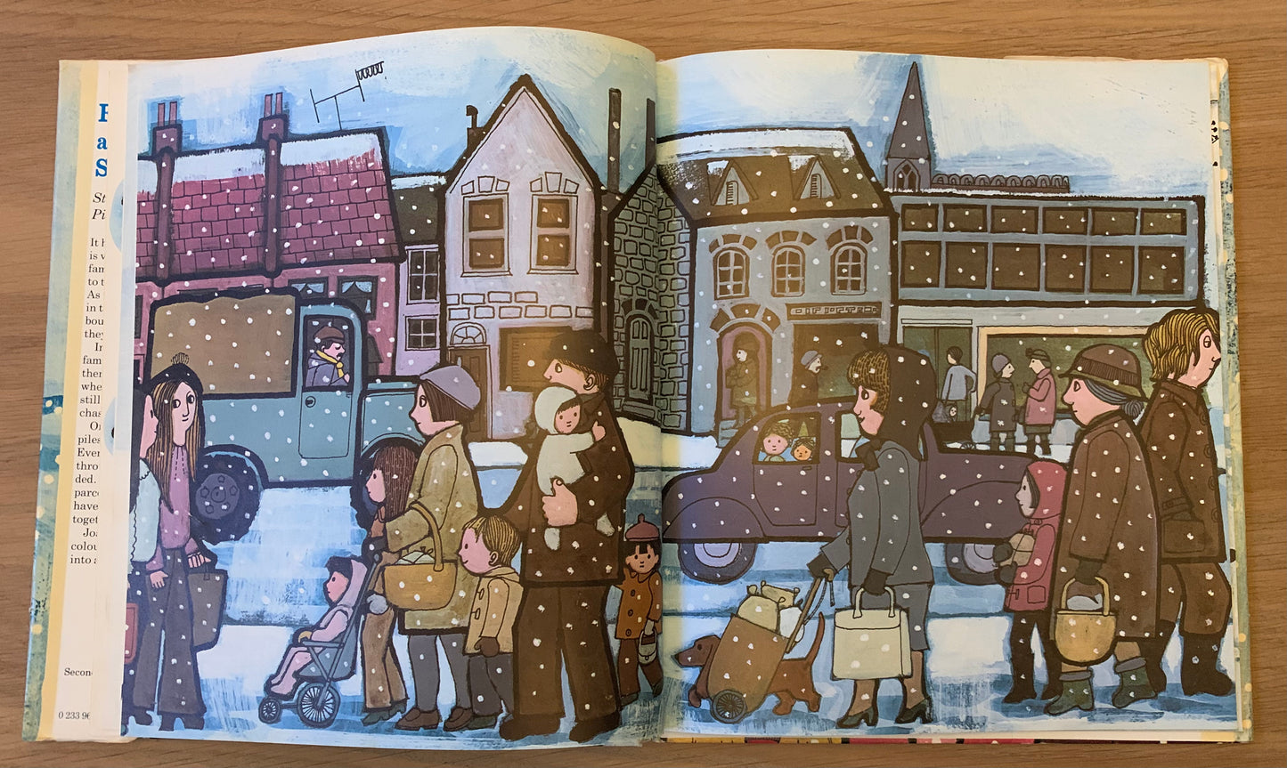 Joan Hickson FARMER BARNES AND THE SNOW PICNIC 1978 DJ John Cunliffe Andre Deutsch - transpontinebooks