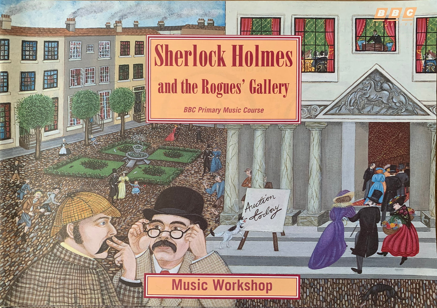 Matilda Harrison BBC SHERLOCK HOLMES AND THE ROGUES GALLERY 1996 BOOKLET For Schools - transpontinebooks