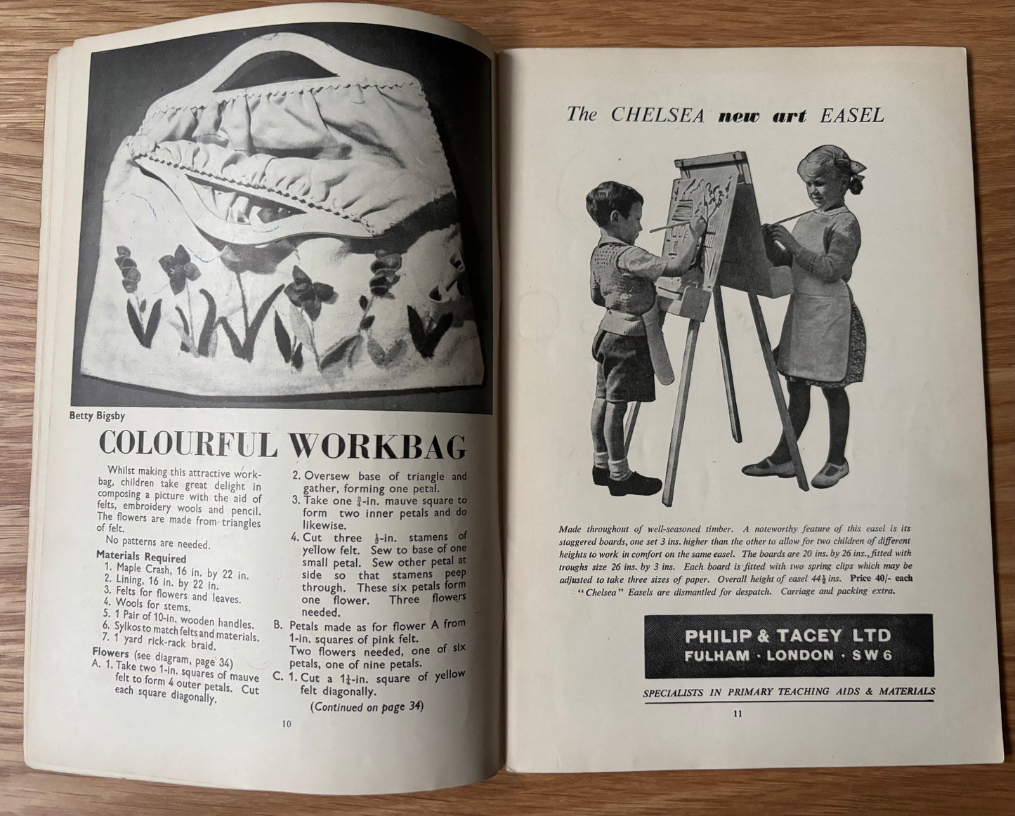 ART AND CRAFT MAGAZINE November 1950 CHILD EDUCATION Christmas