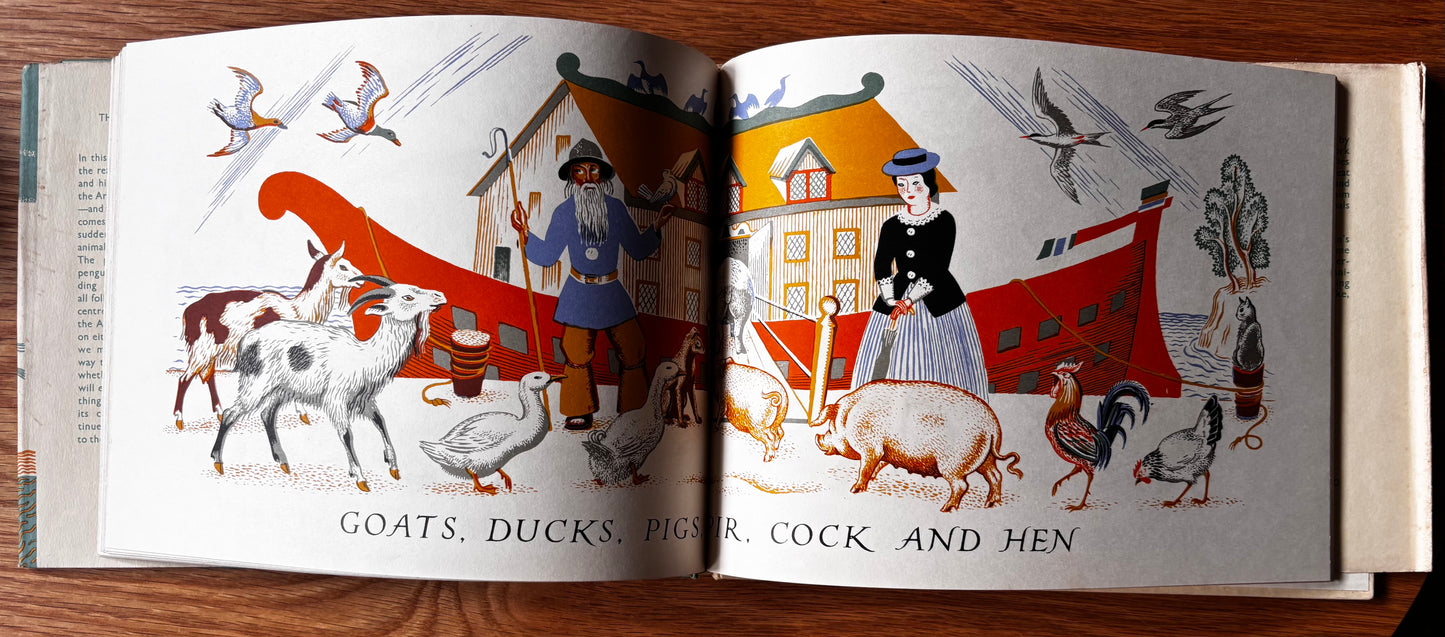 Clifford Webb THE STORY OF NOAH 1940’s 1st Ed Thus DJ F J Ward ILLUSTRATED