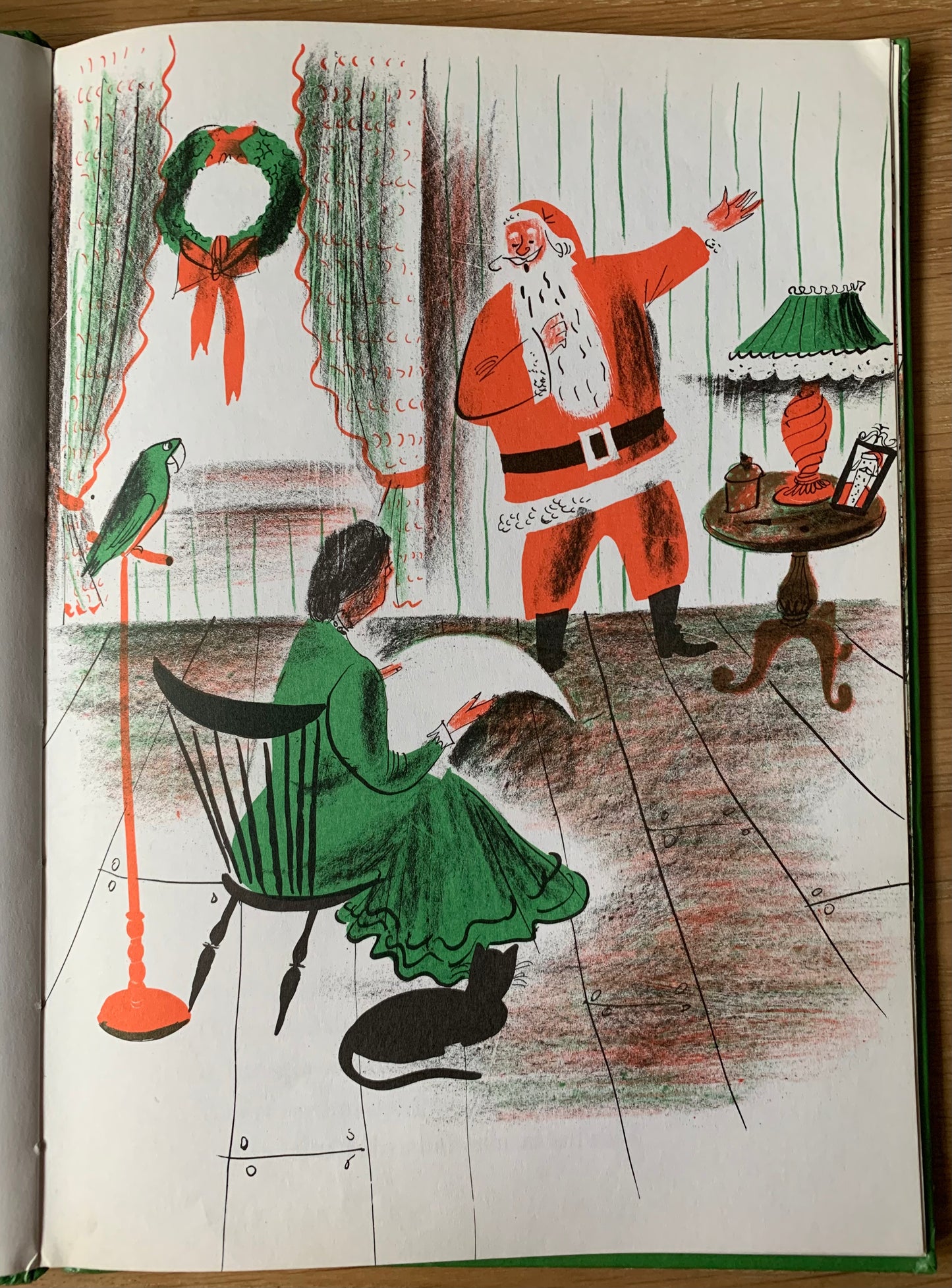 Roger Duvoisin ONE THOUSAND CHRISTMAS BEARDS 1978 2nd Imp SANTA CLAUS STORY