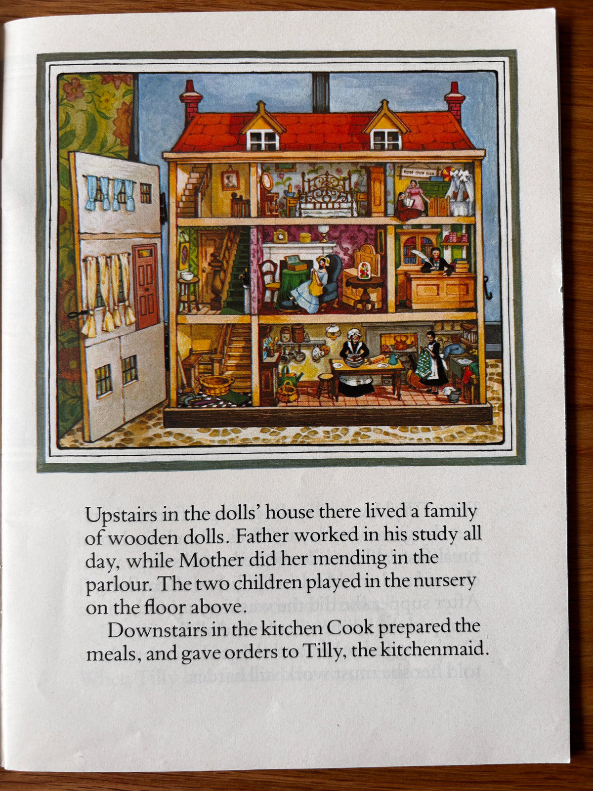 1980’s Faith Jaques TILLY’S HOUSE 1981 Picture Lion Book Illustrated