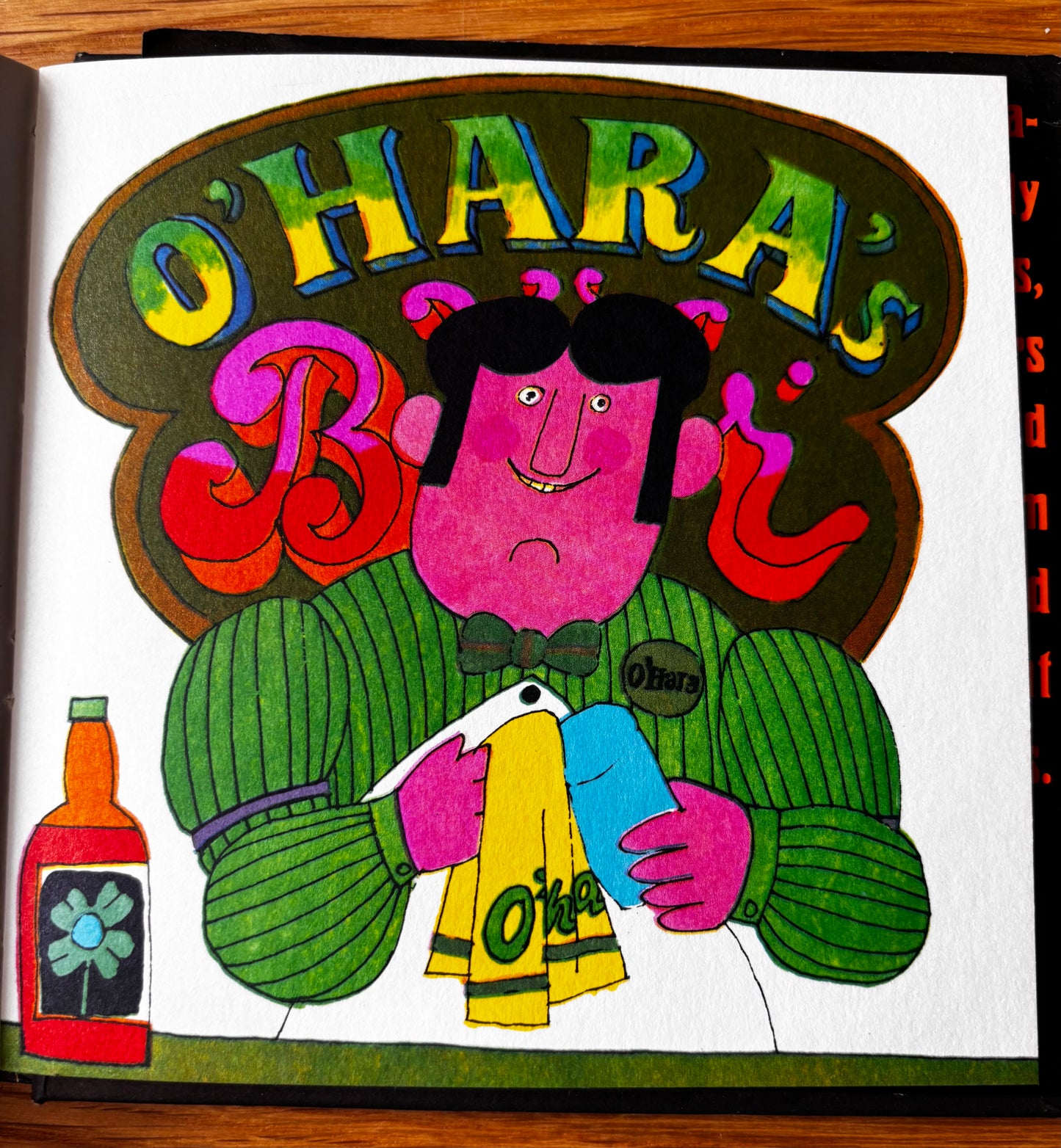 John Astrop BOOZE Drink Recipes 1st Ed DJ 1967 Eric Hill Illustrated Dutton Vanocur