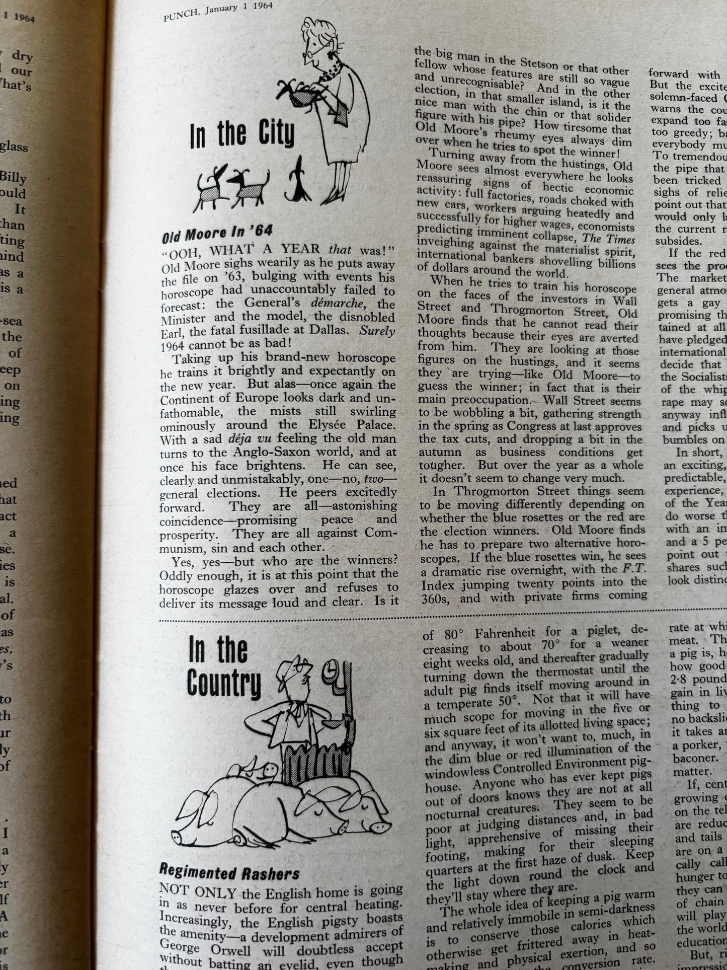 Scully PUNCH MAGAZINE January 1 1964 DRIVING IN SNOW